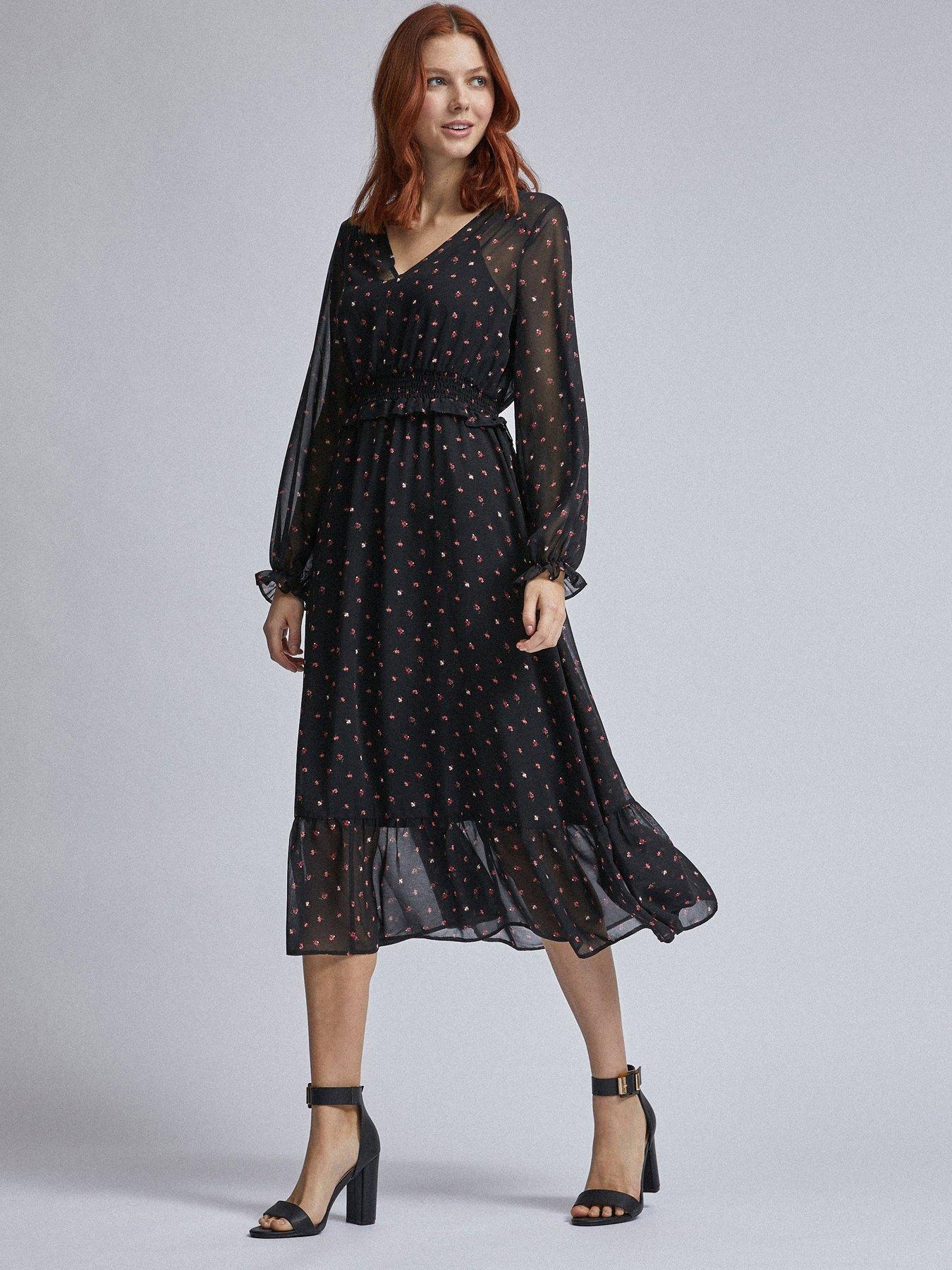long sleeve dress dorothy perkins