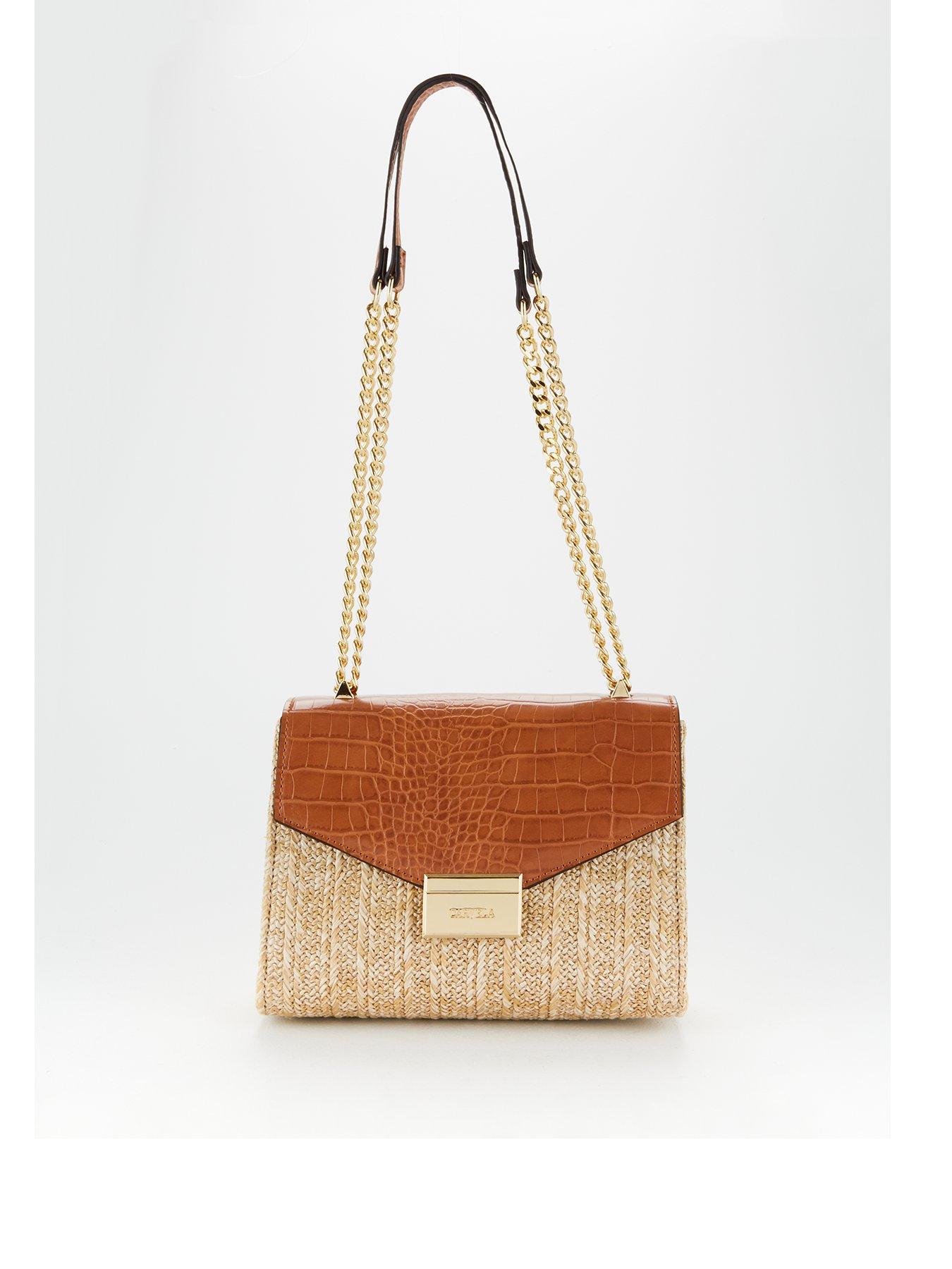 carvela raffia bag