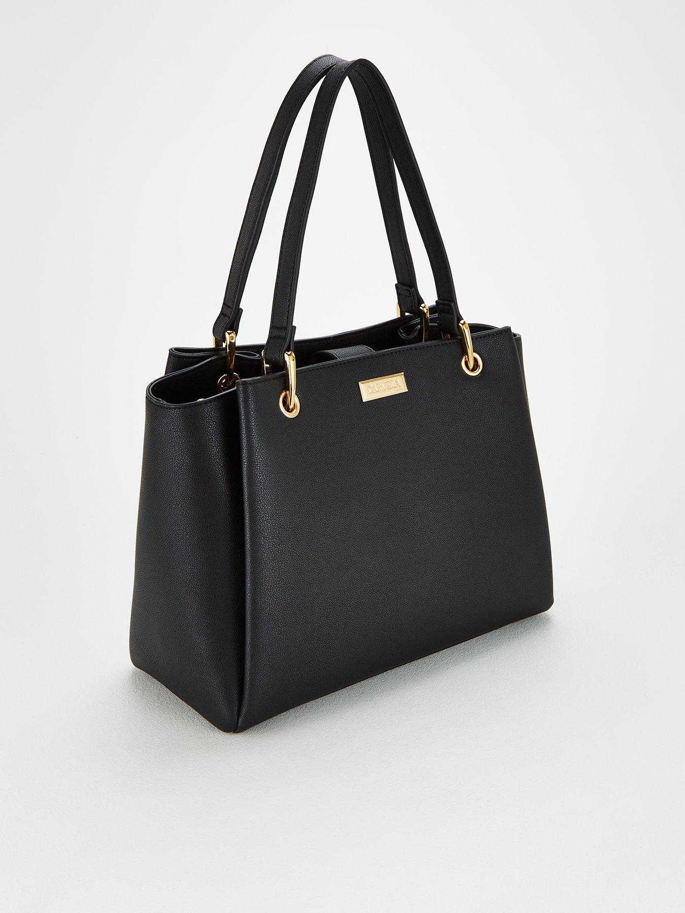 carvela black handbag