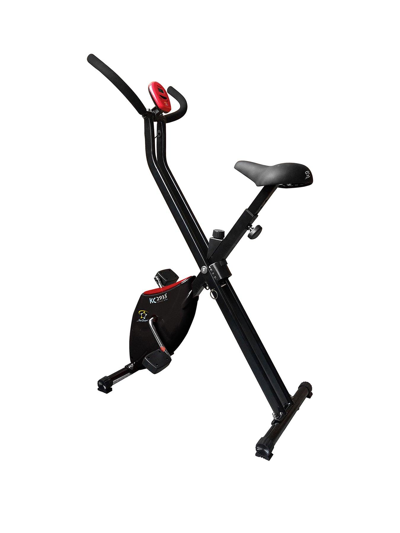 folding exercise bike uk