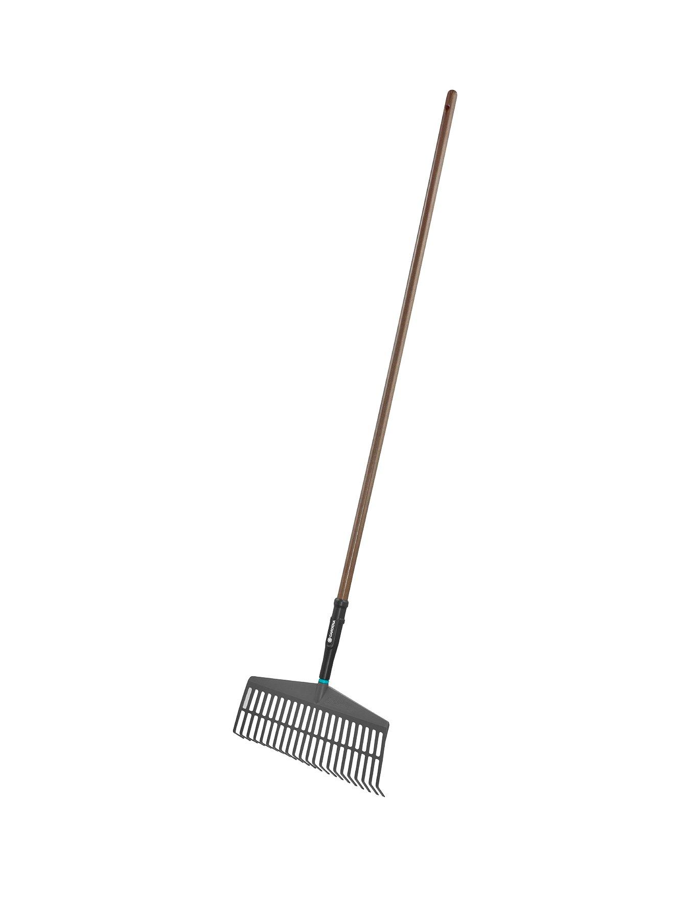 Product photograph of Gardena Natureline Lawn Rake from very.co.uk