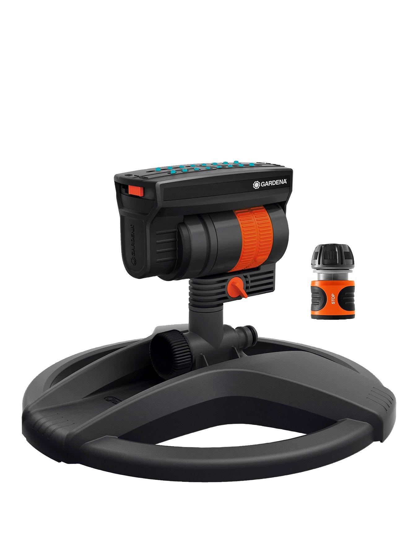Product photograph of Gardena Aquazoom Compact Oscillating Sprinkler from very.co.uk