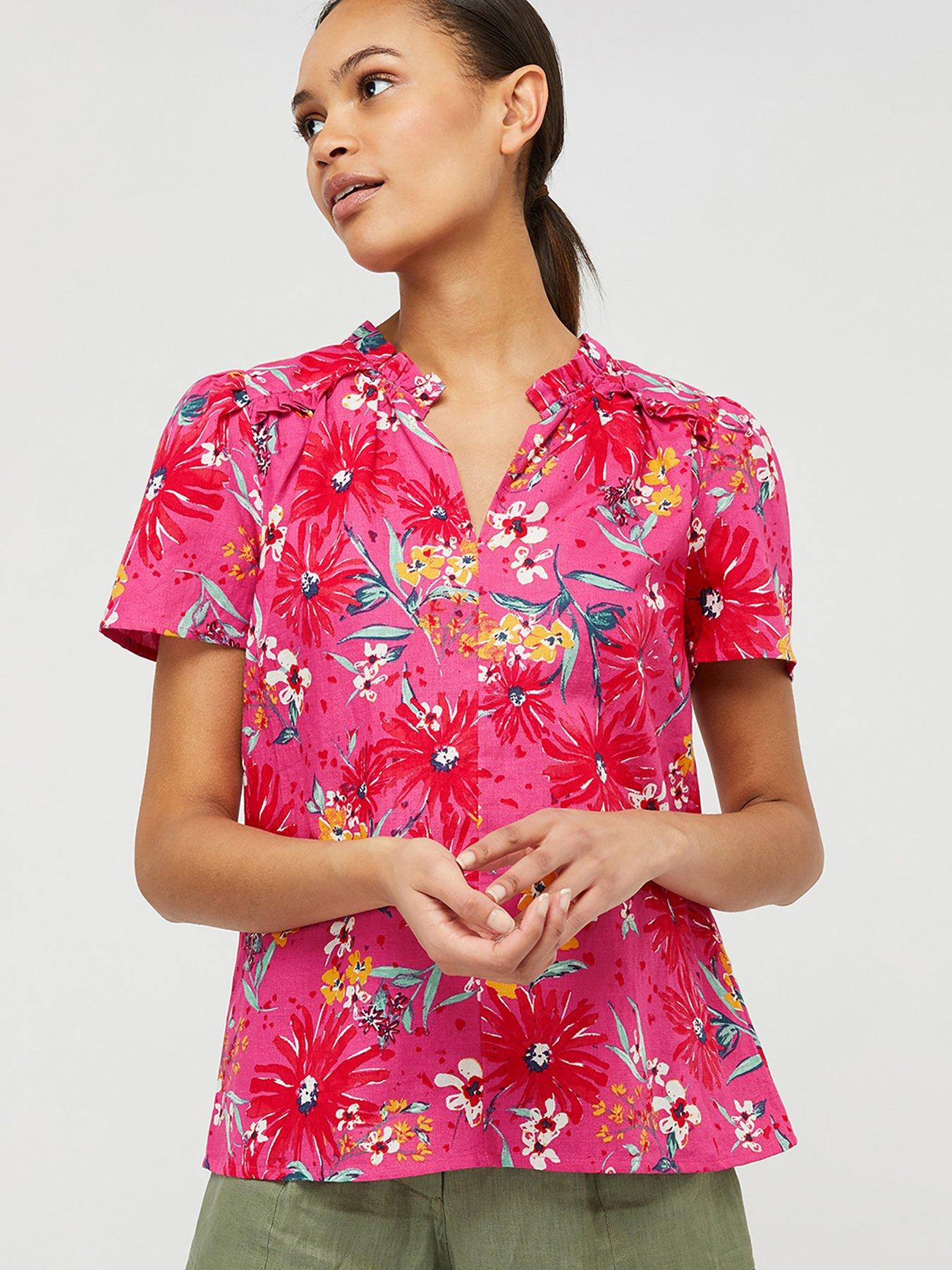 womens long flowy tops
