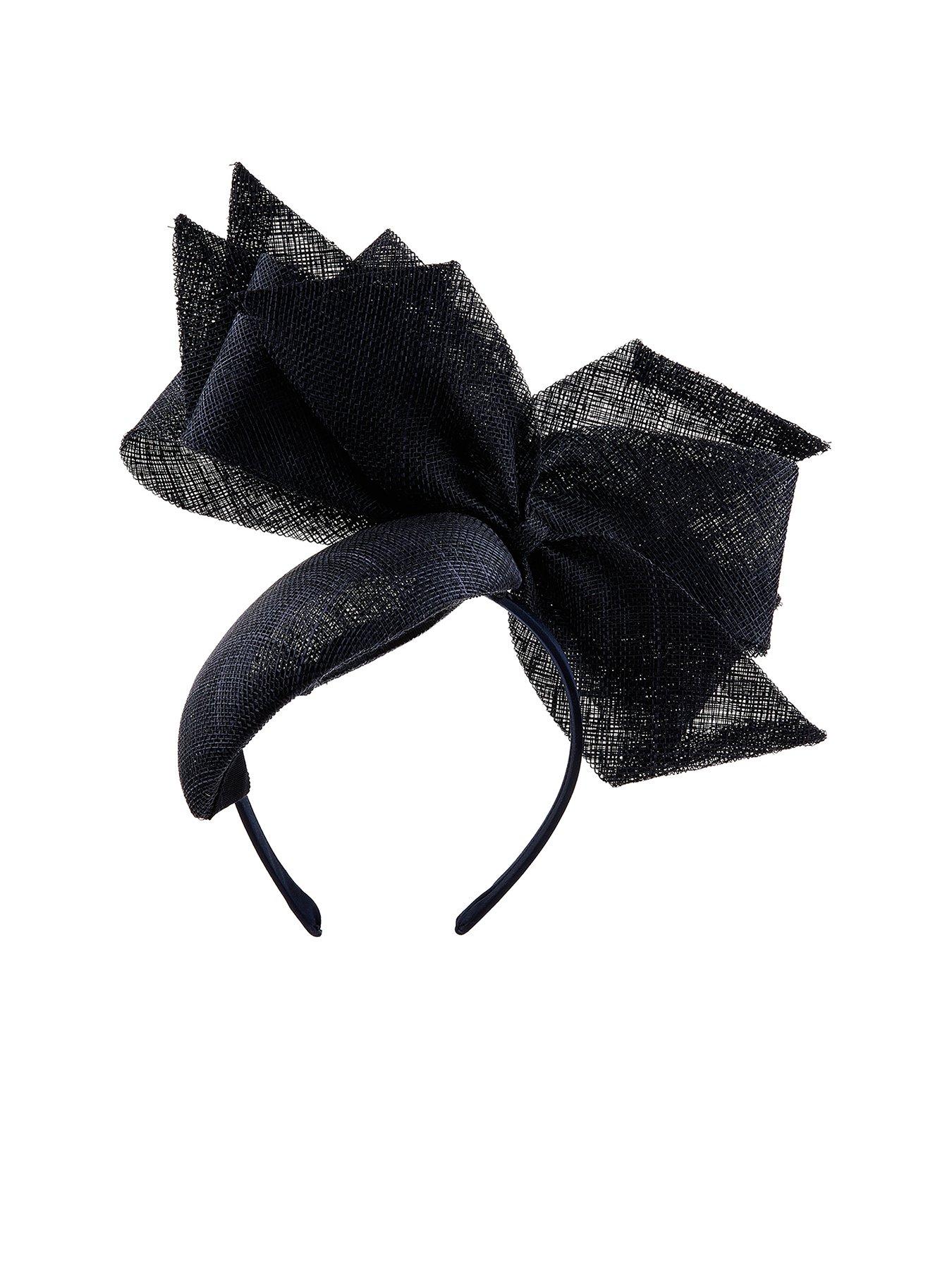 black fascinator uk