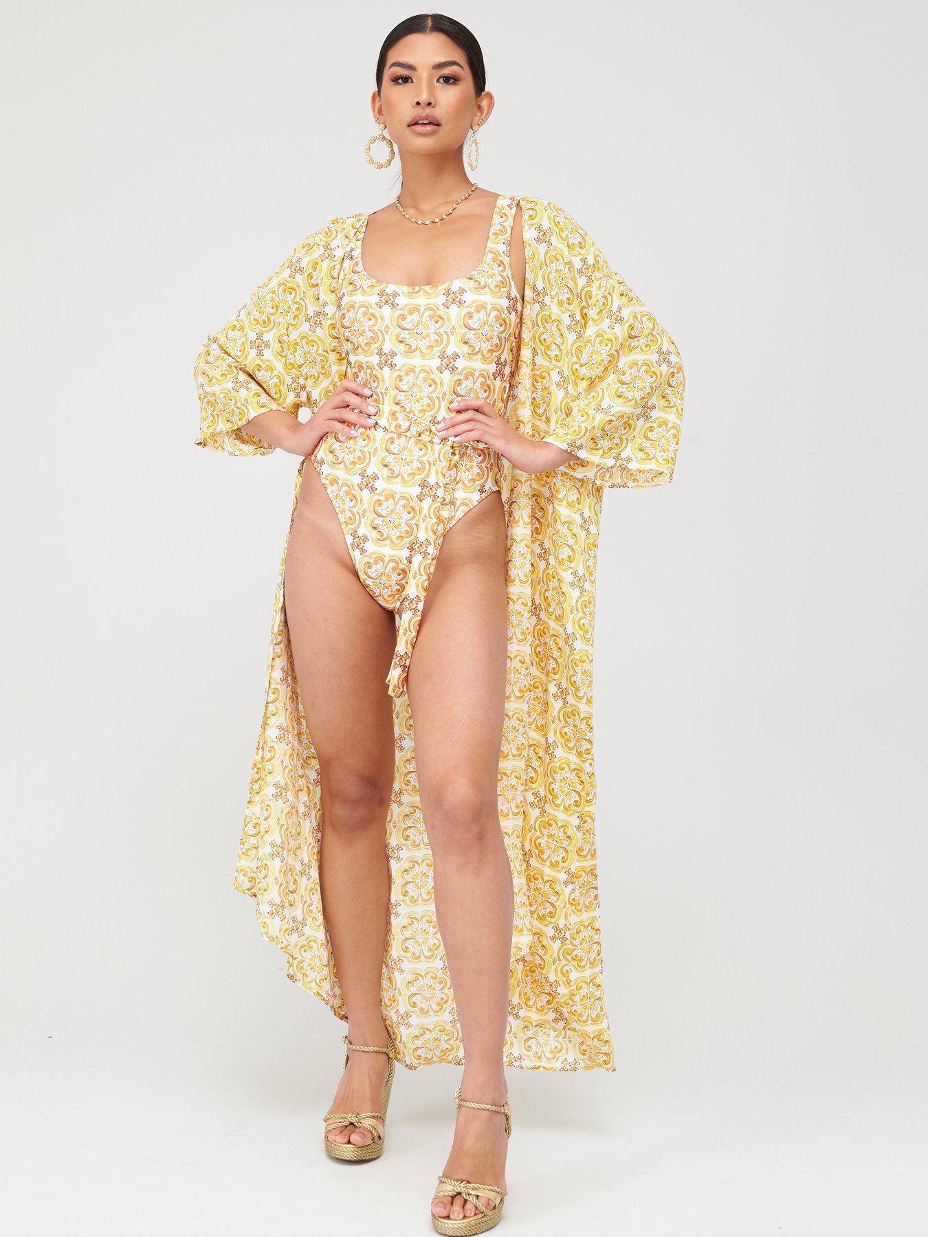 In The Style In The Style X Billie Faiers Tile Print Maxi Kimono review