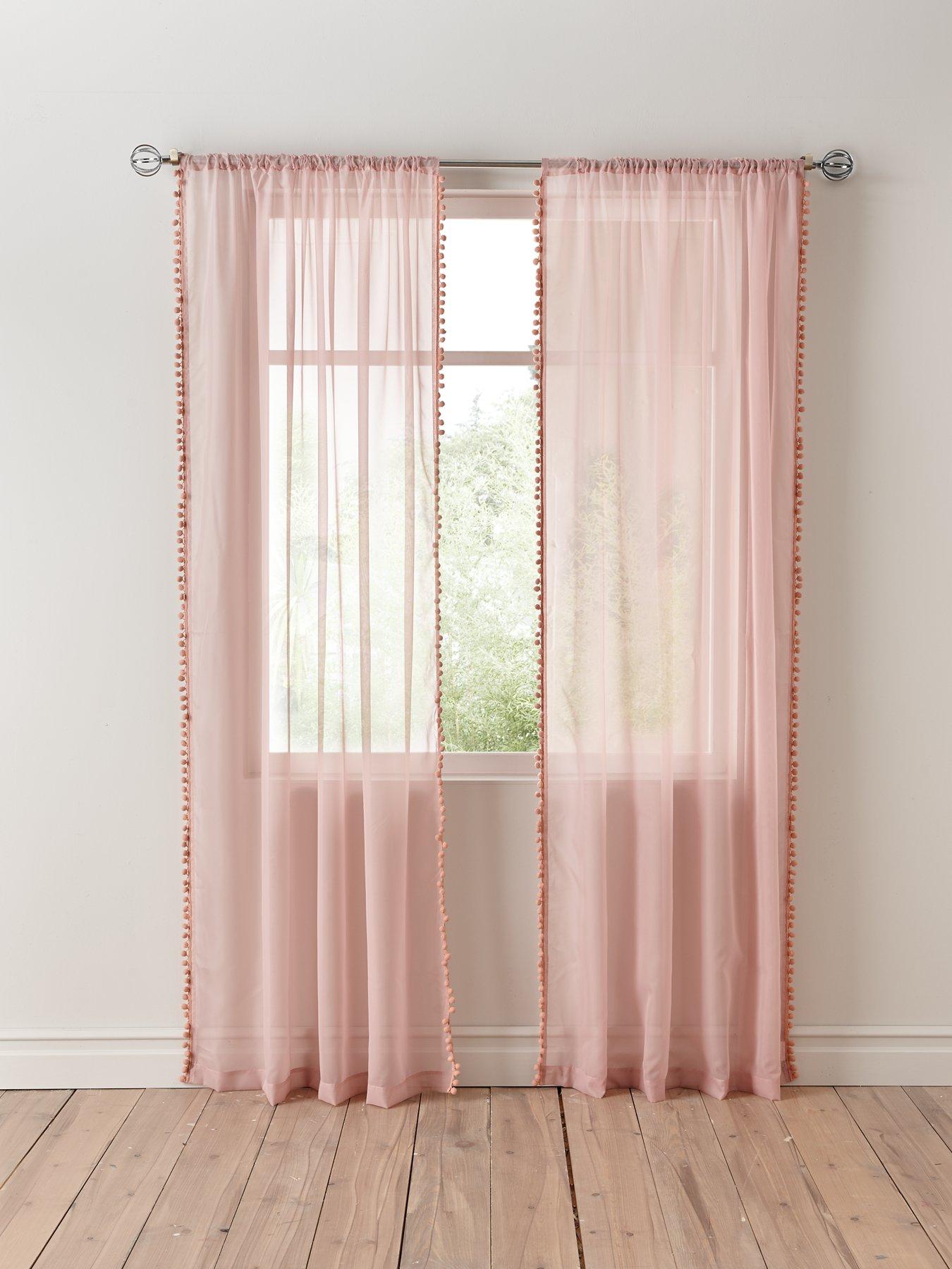 voile curtains