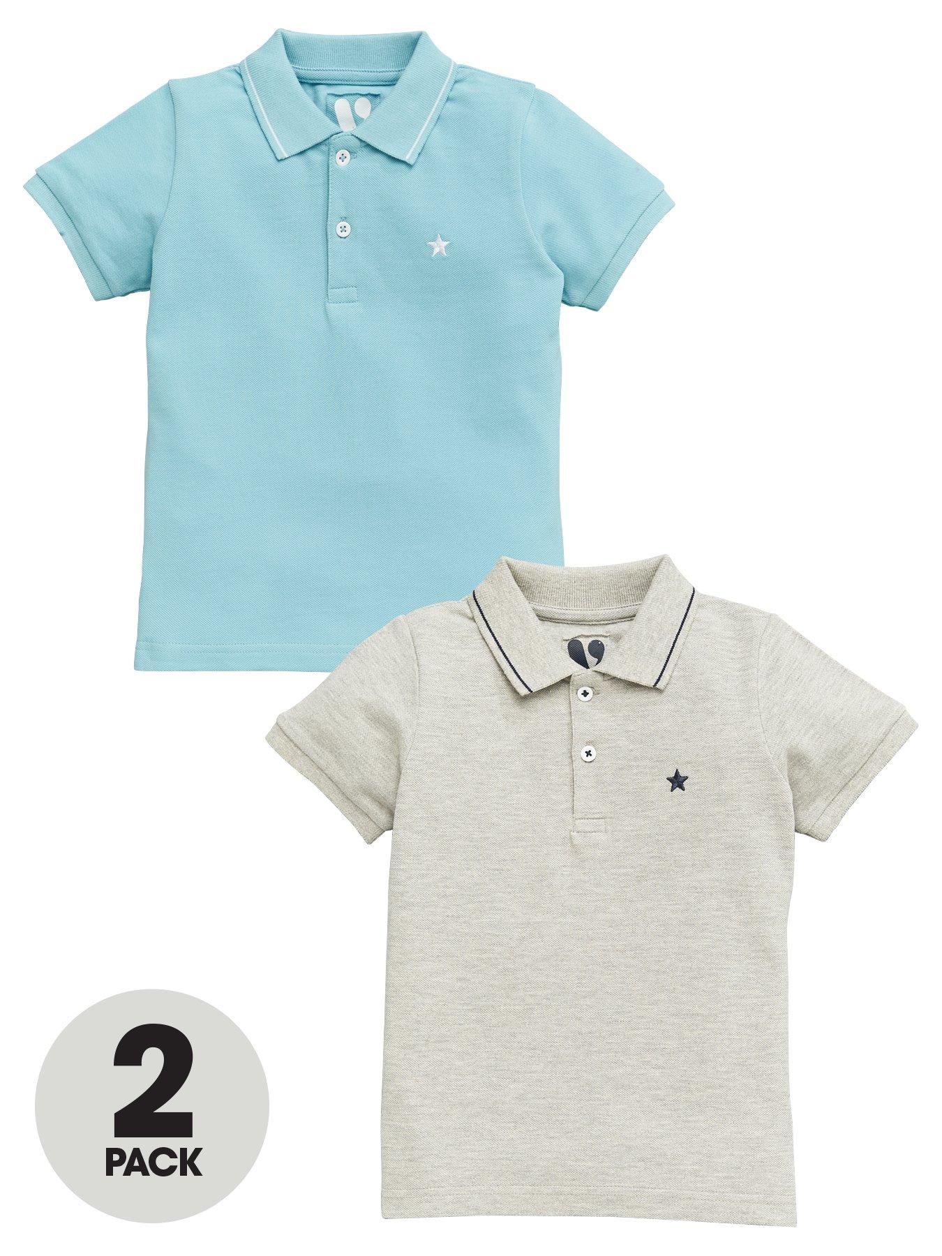 Baby Boys Navy 12 Months First Impressions Cotton Polo Shirt