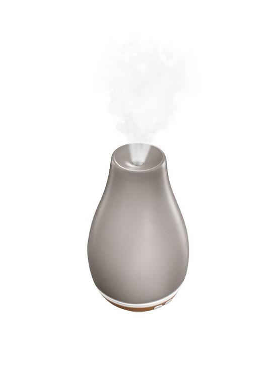 front image of ellia-blossom-fragrance-colour-changing-ultrasonic-ceramic-and-wood-diffuser-arm510