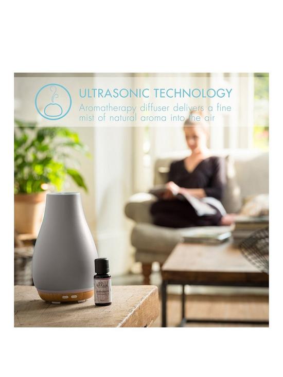 stillFront image of ellia-blossom-fragrance-colour-changing-ultrasonic-ceramic-and-wood-diffuser-arm510