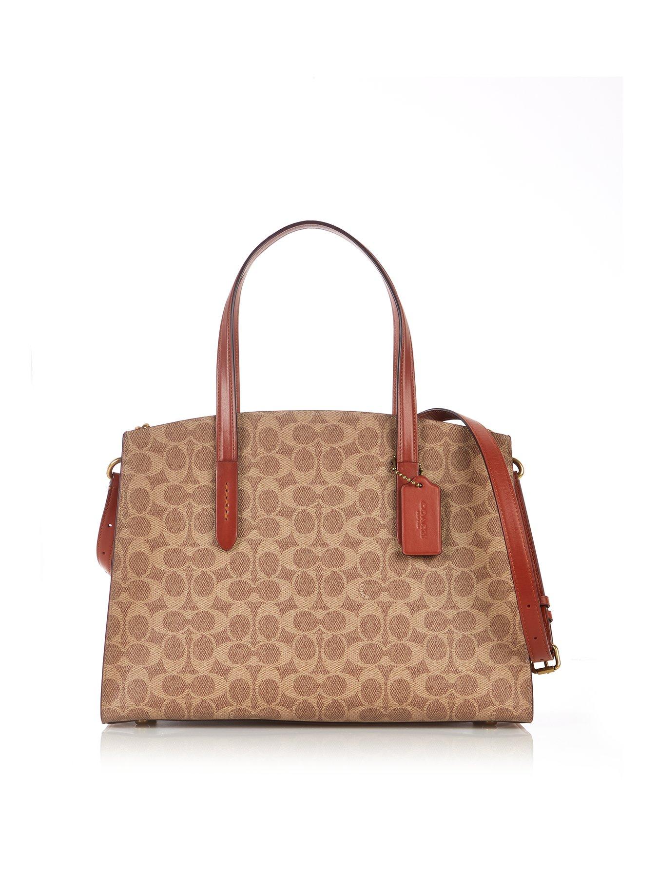 Coach Charlie Carryall Coated Canvas Signature Print Shoulder Bag review