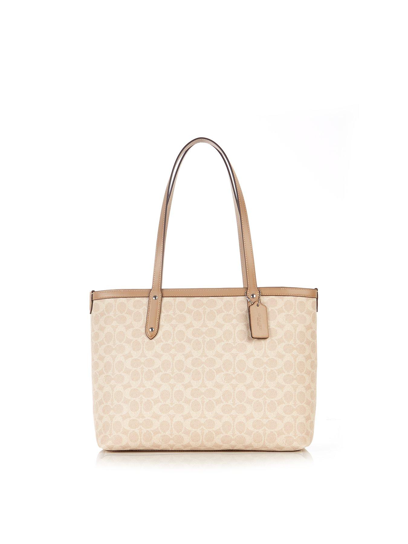 Coach Coated Canvas Signature Print Central Zip Tote Bag review