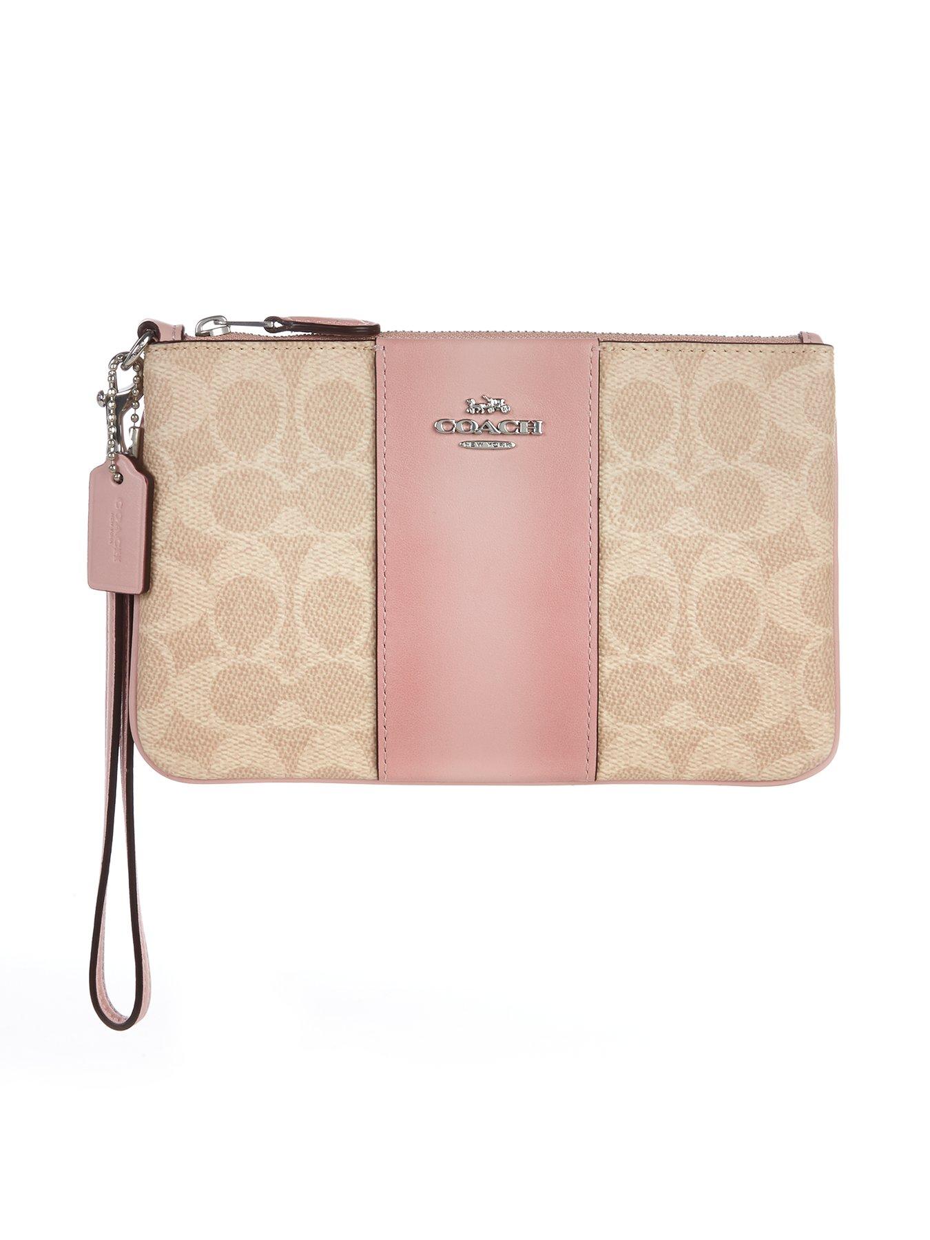 Coach Colourblock Coated Canvas Signature Wristlet review