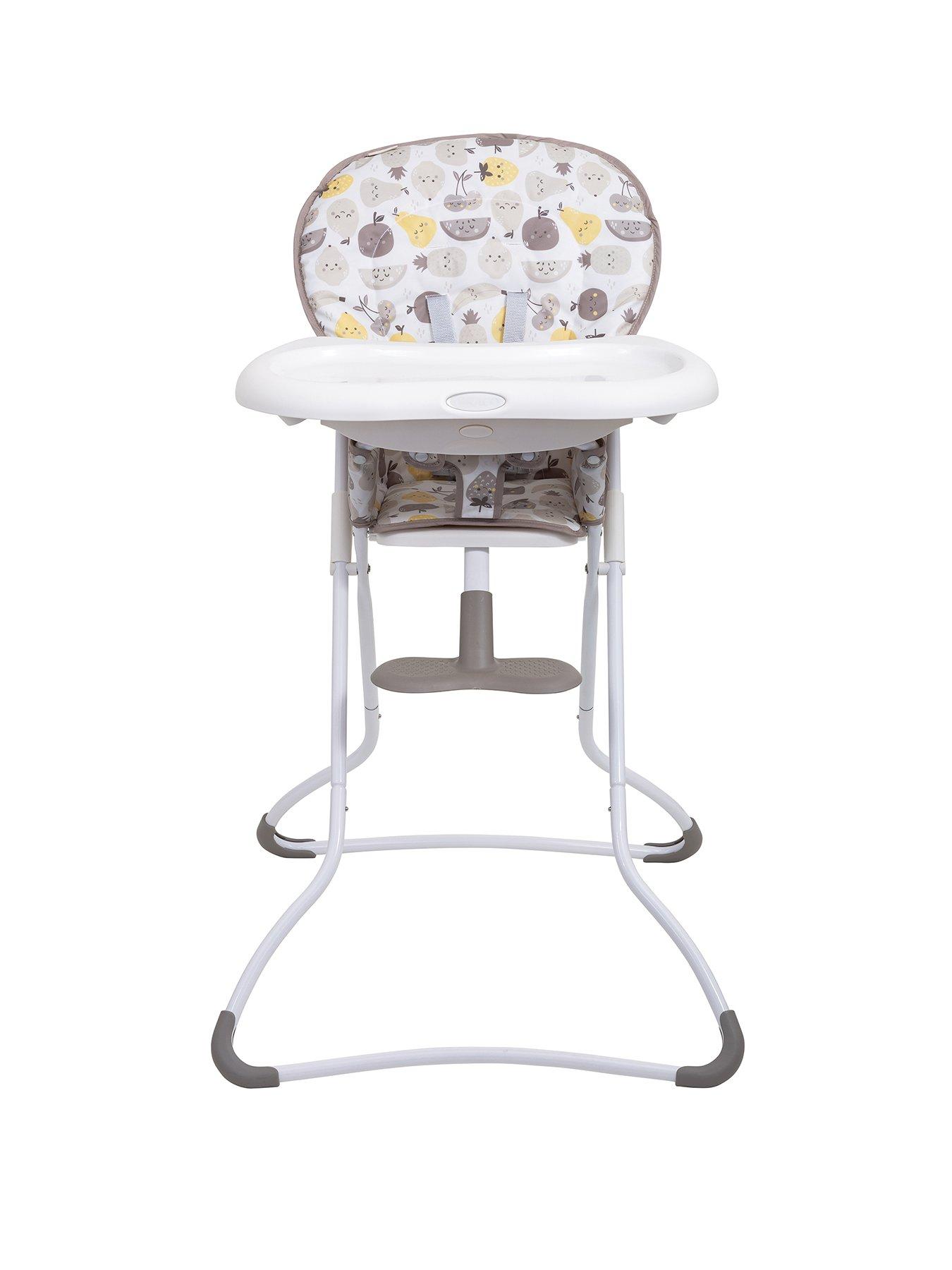 Product photograph of Graco Snack N Stow Highchair from very.co.uk