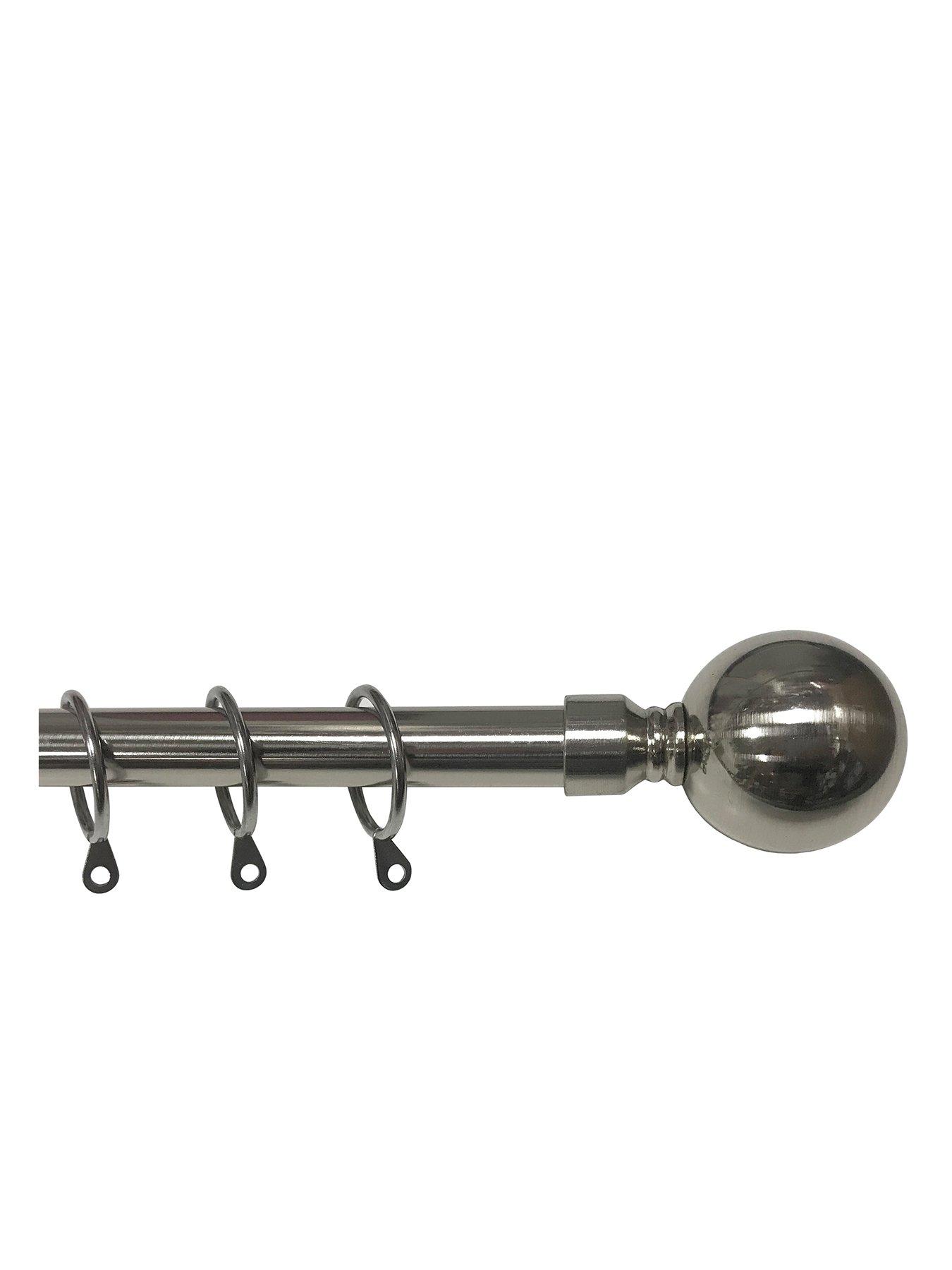 Ball Finial 16-19 Mm Extendable Curtain Pole review