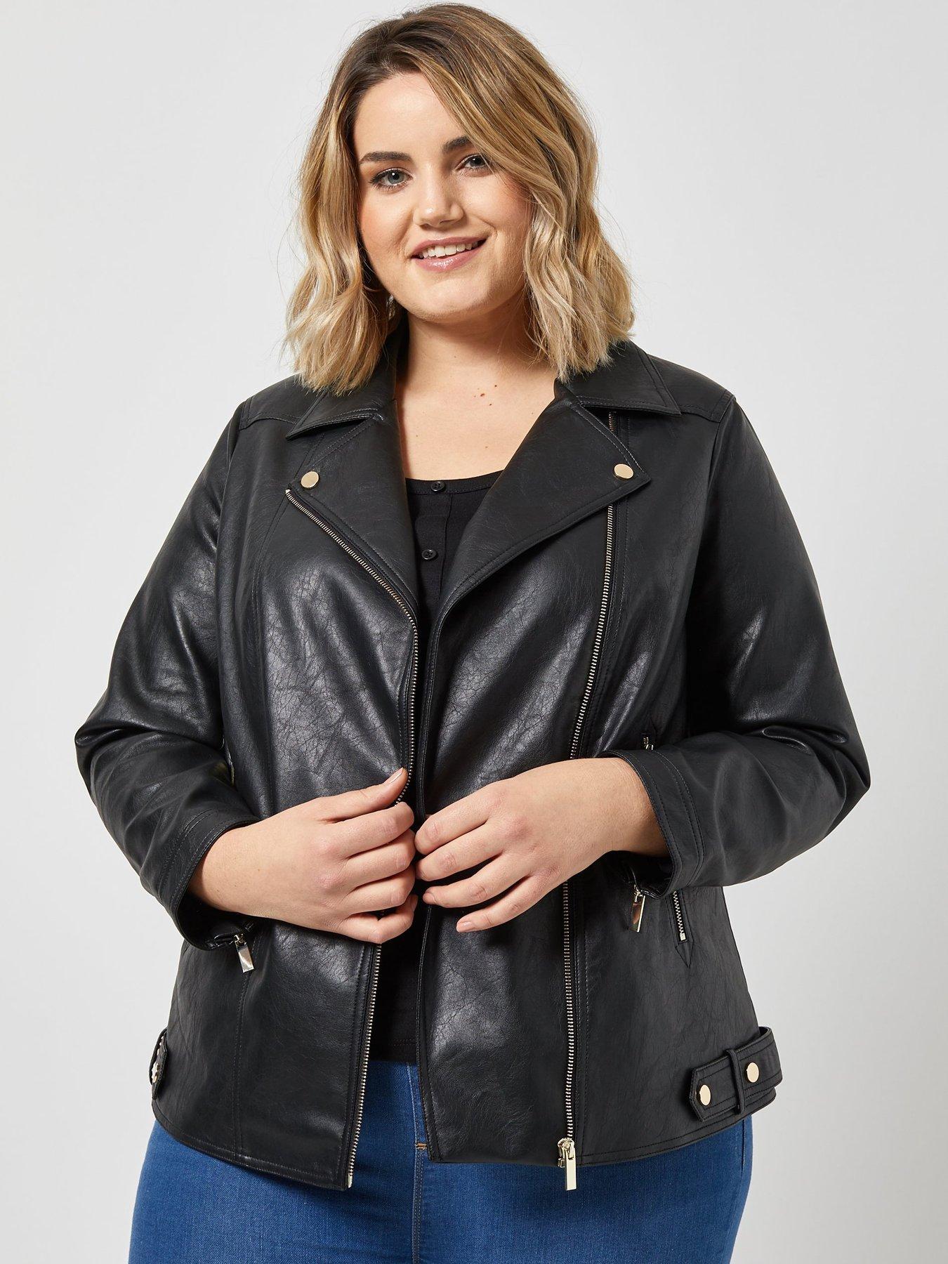 curve biker jacket