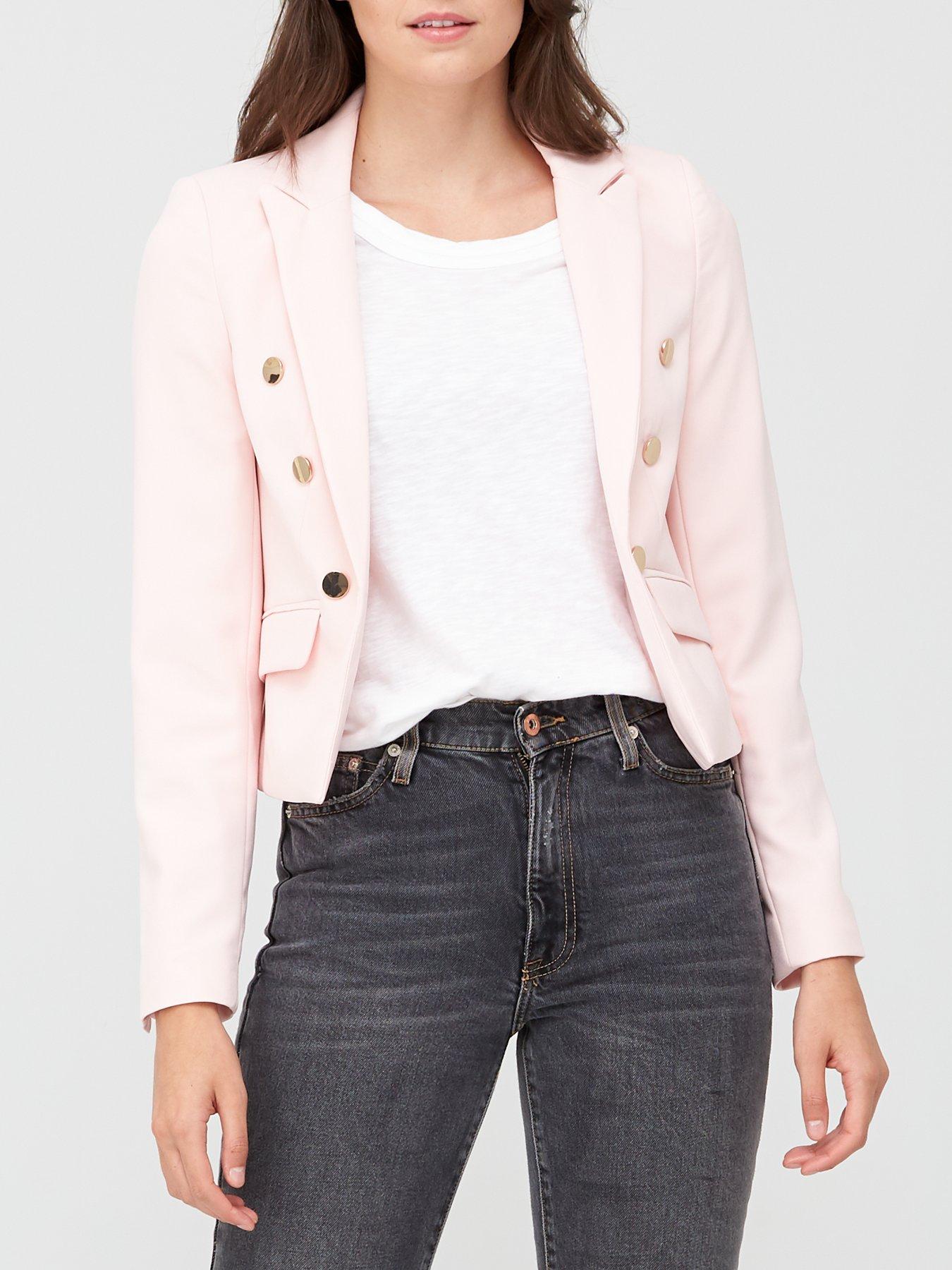 hot pink blazer jacket