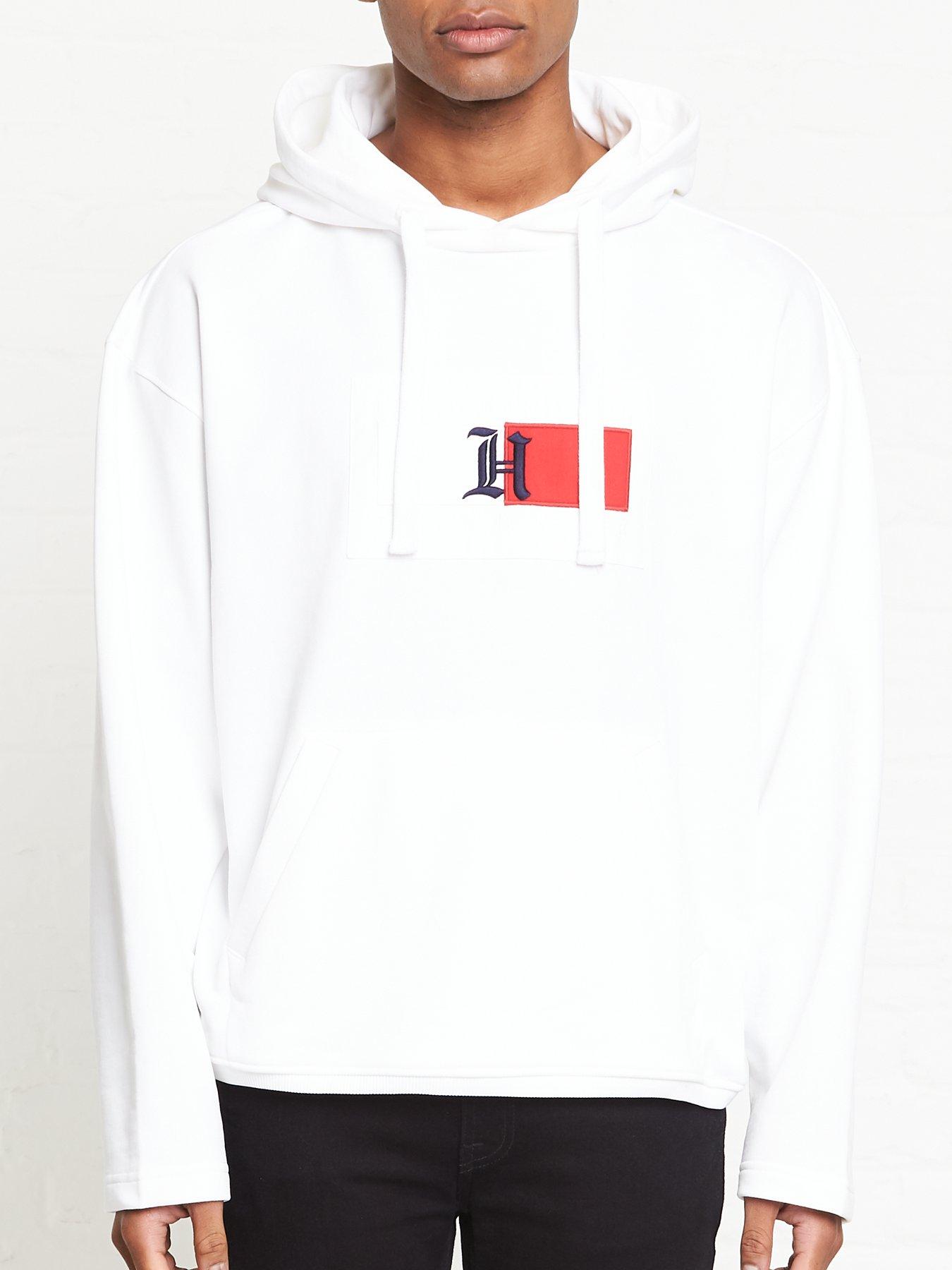 tommy hilfiger box logo hoodie