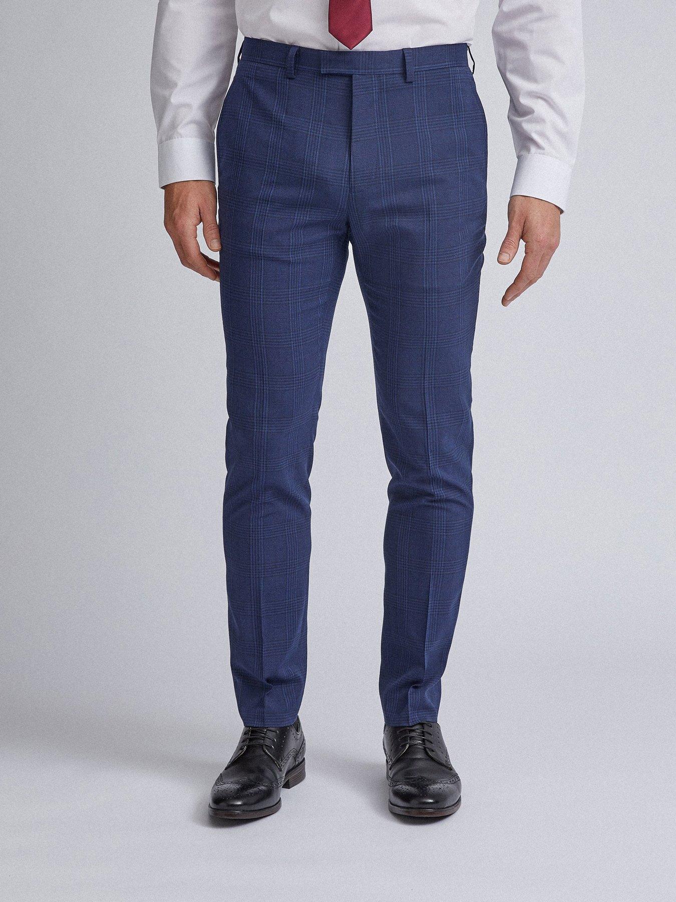 Burton Menswear London Highlight Check Skinny Fit Suit Trousers review