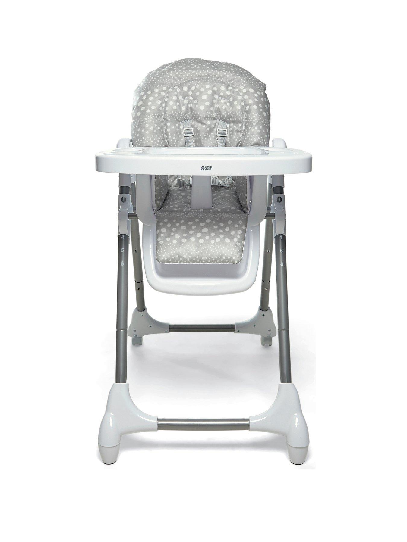 Grey on sale high chair