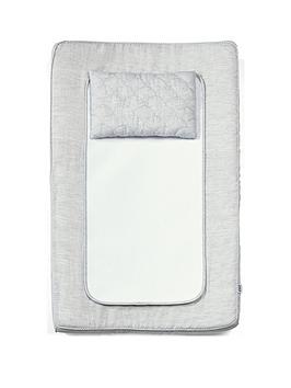 Welcome to the World Luxury Contour Changing Mat - Grey