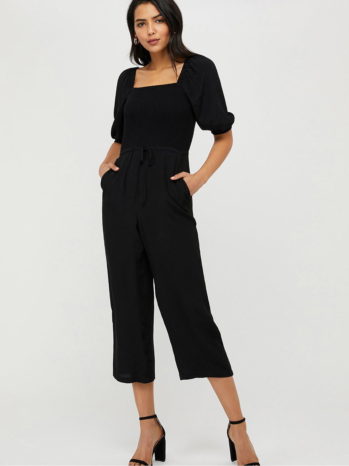 black jumpsuit monsoon