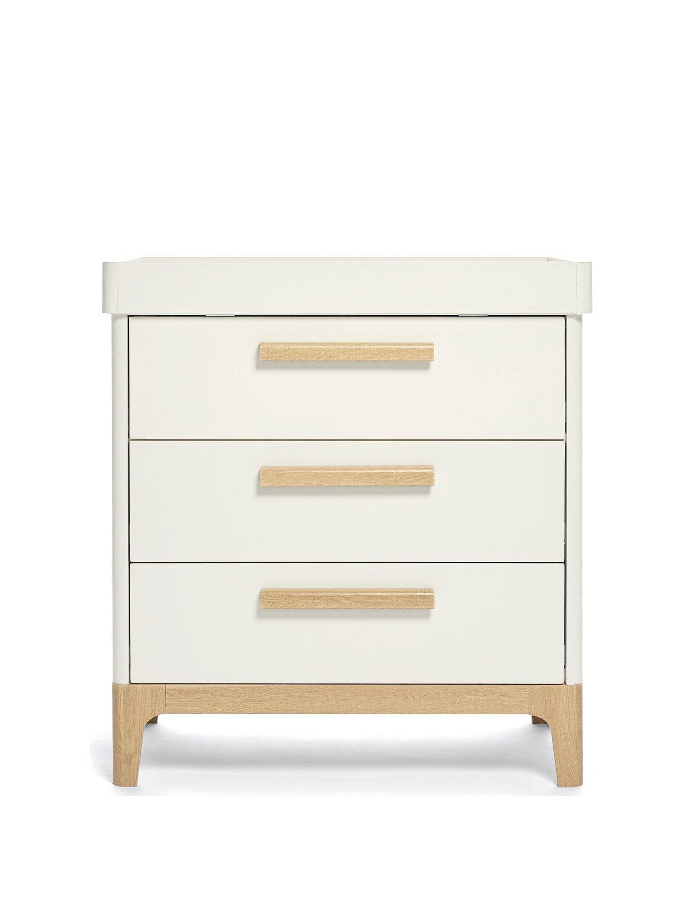 white nursery dresser changer