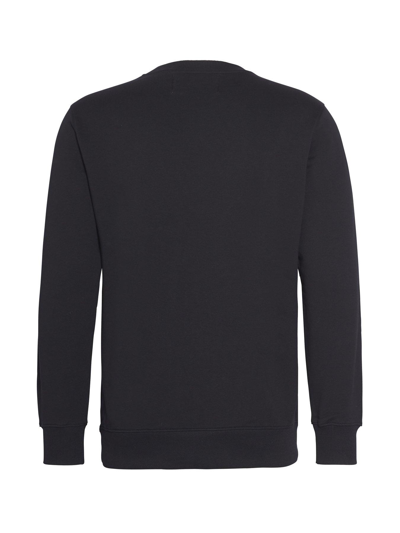 Calvin Klein Jeans Institutional Logo Sweatshirt - Black