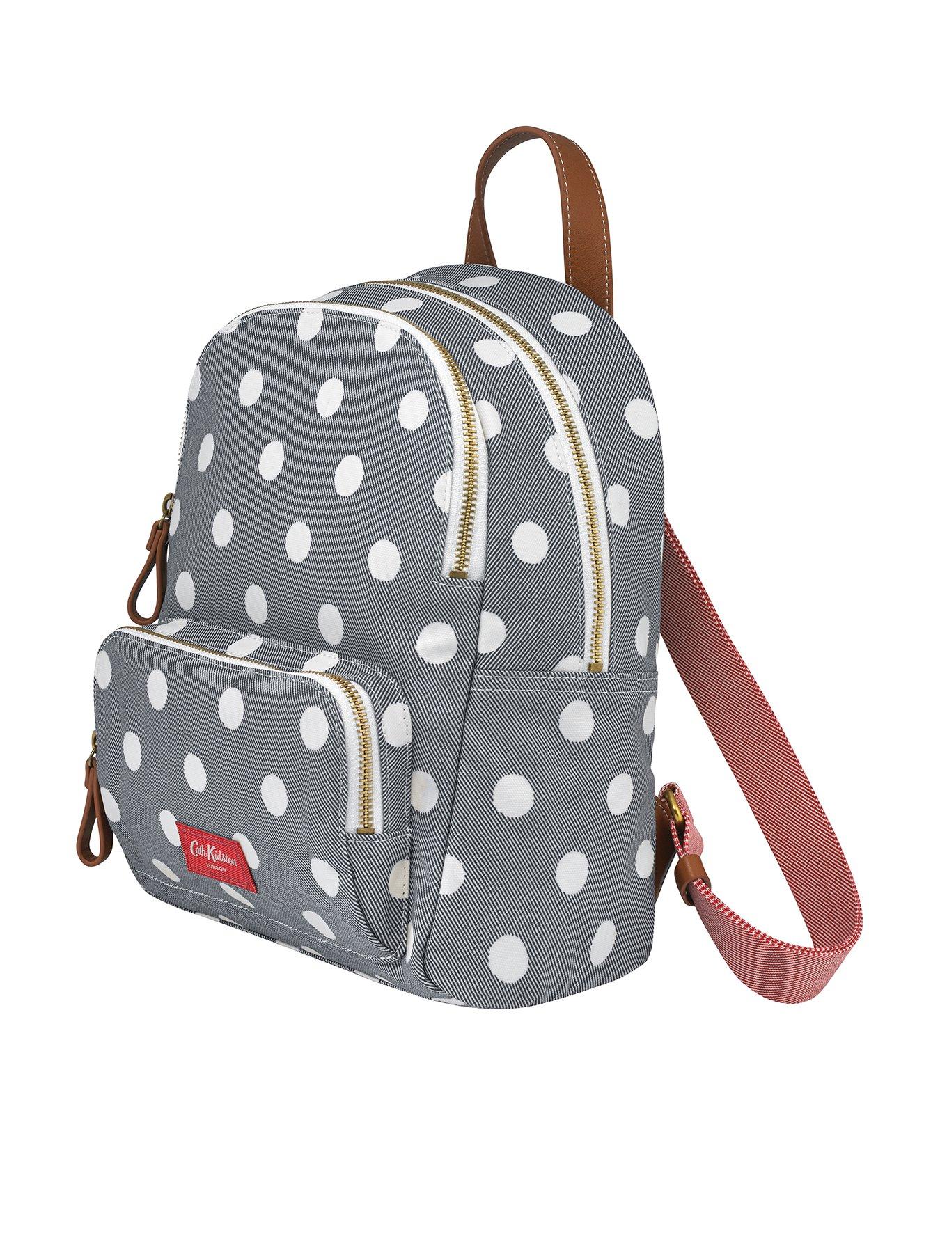 Cath Kidston Button Spot Twill Brampton Small Pocket Backpack review