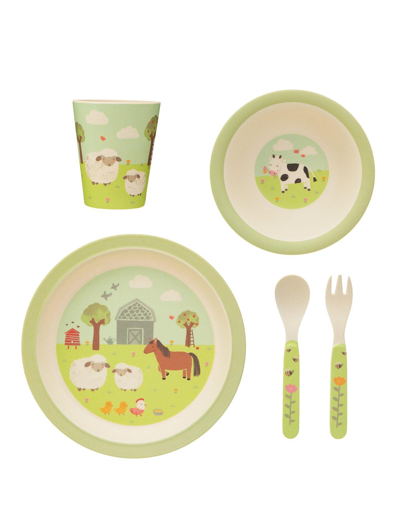 Sass & Belle Farmyard Friends Bamboo Tableware Set review