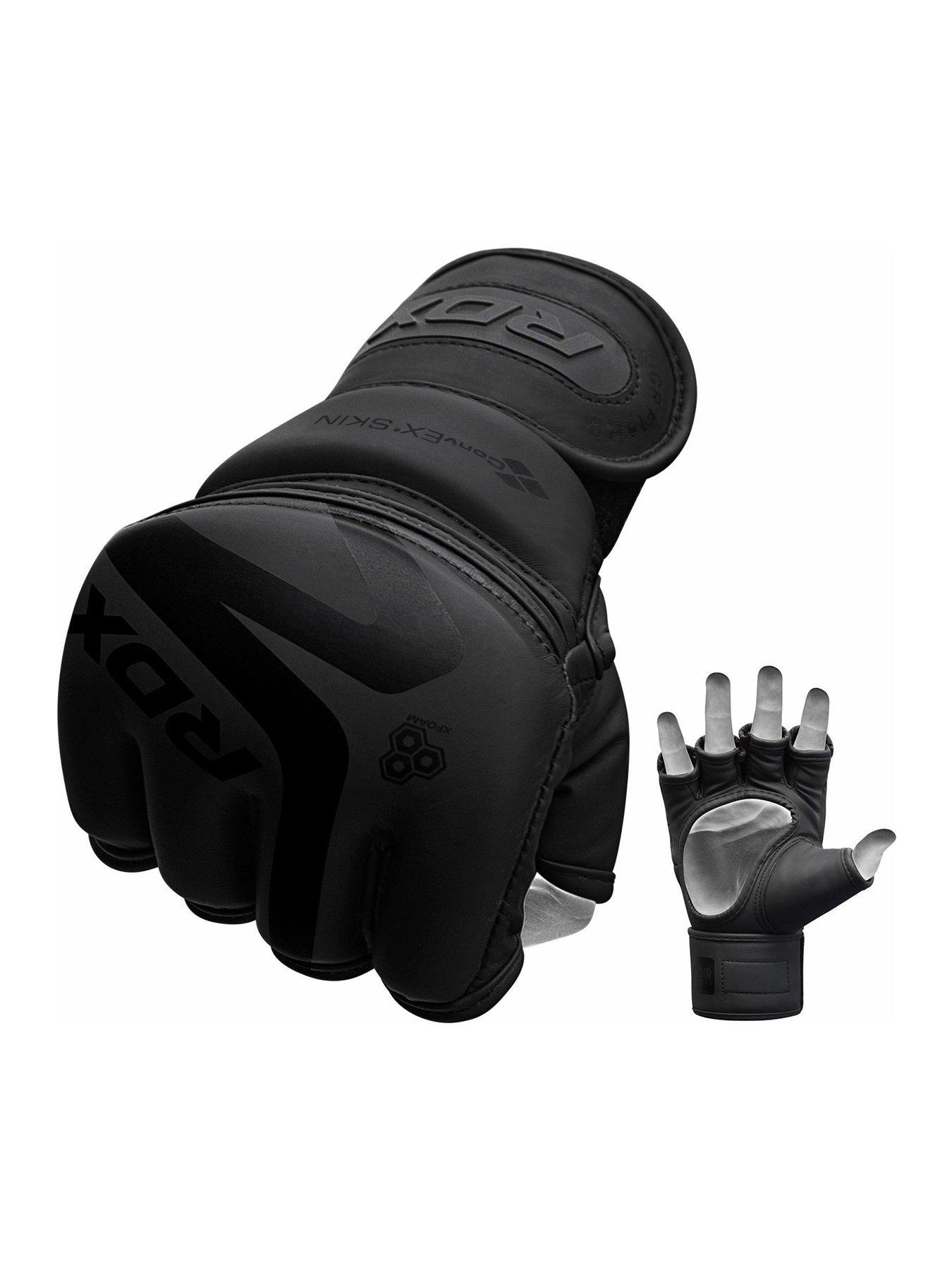 Image 4 of 5 of RDX Leather Boxing MMA Gloves (M/L)