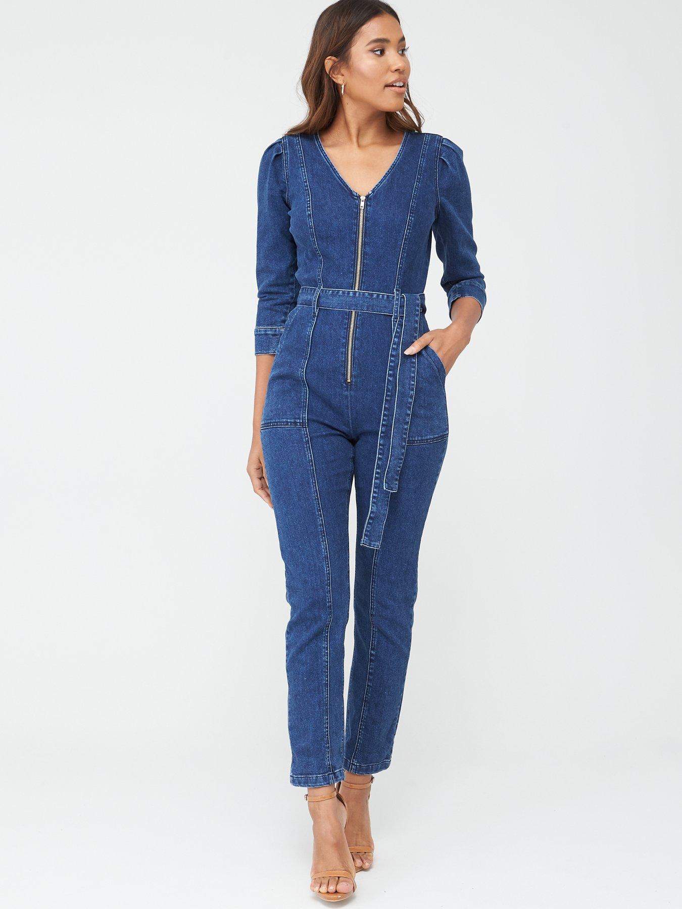 very denim jumpsuit