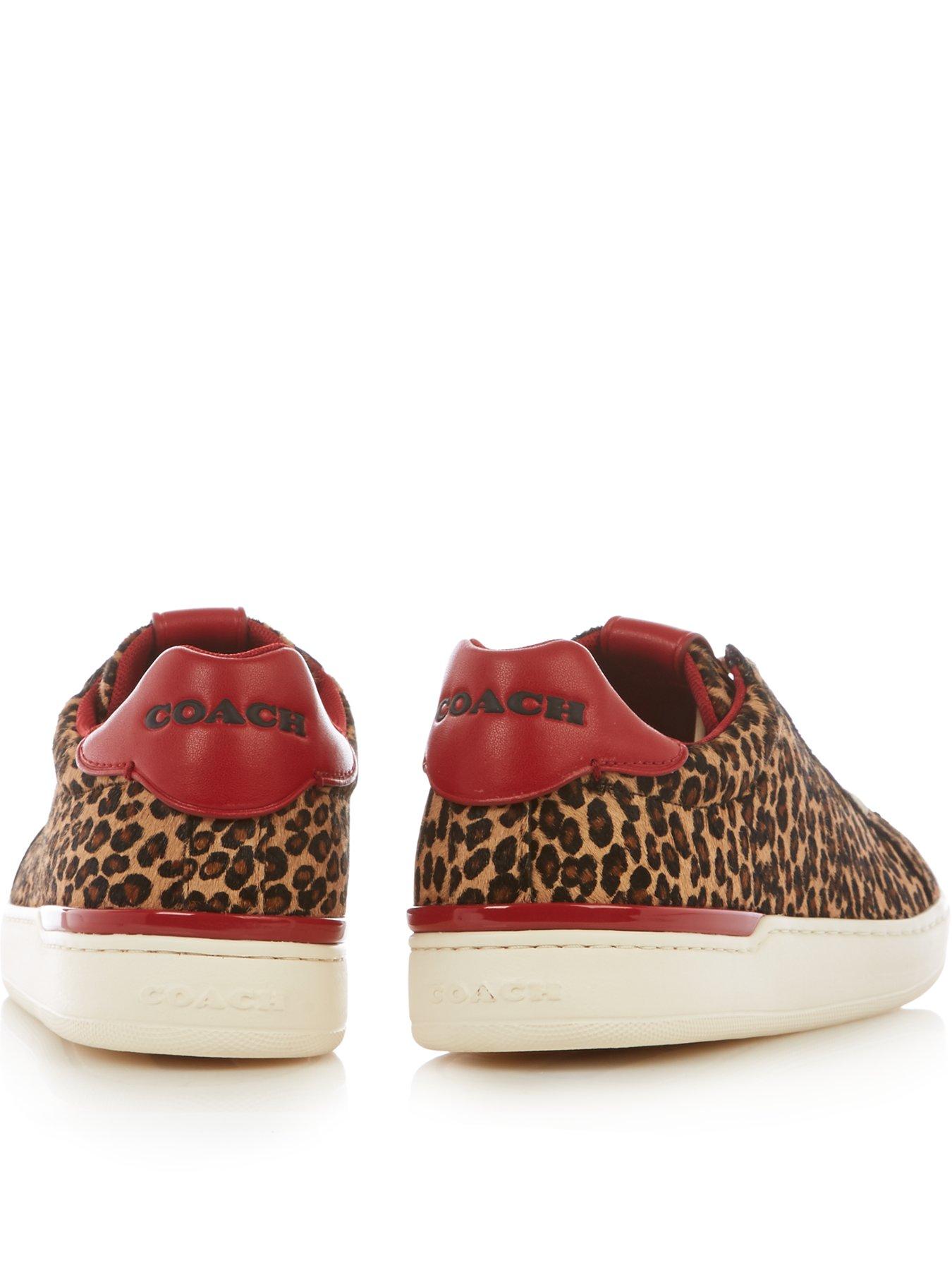 coach leopard sneakers