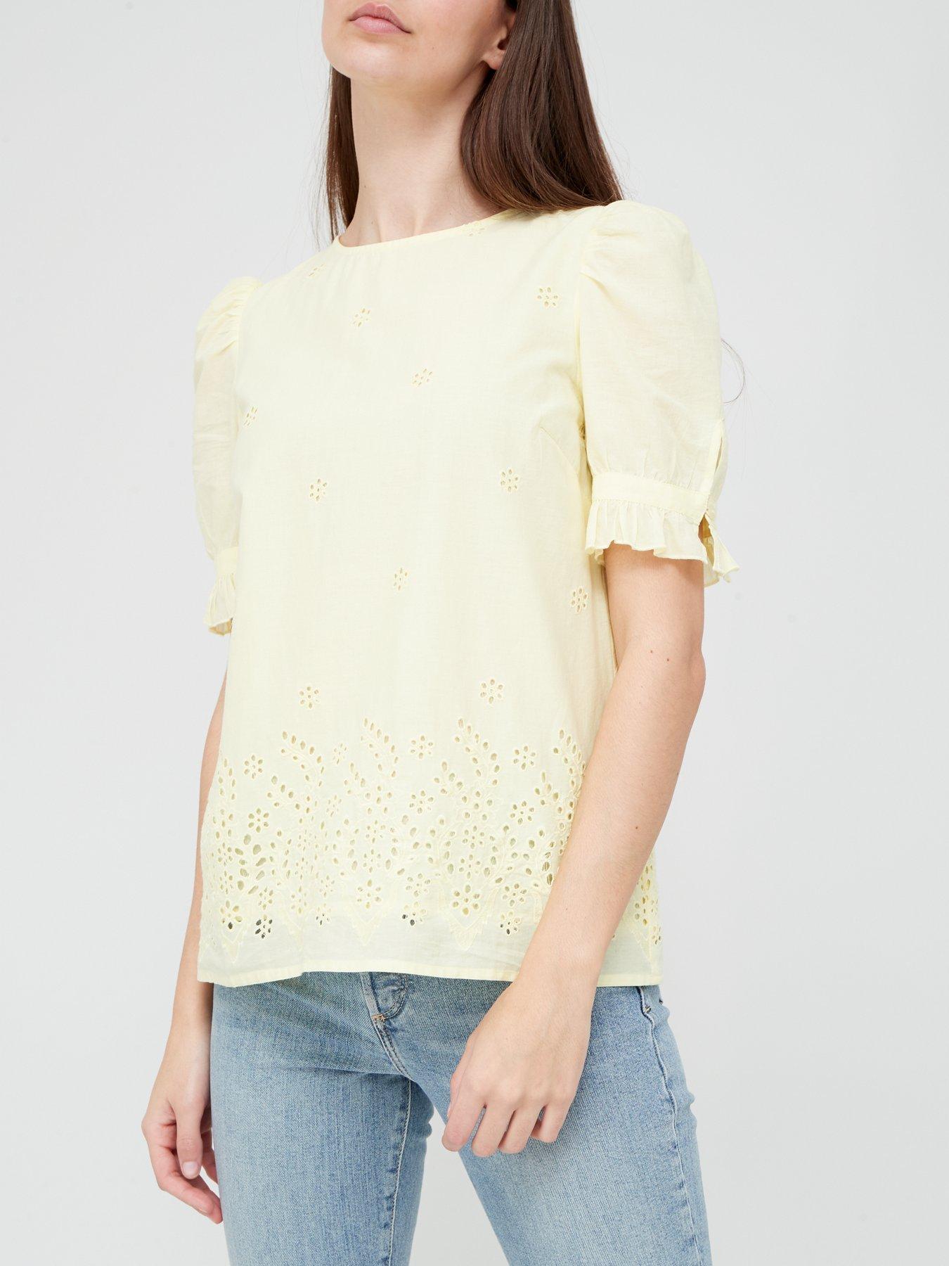 yellow blouse uk