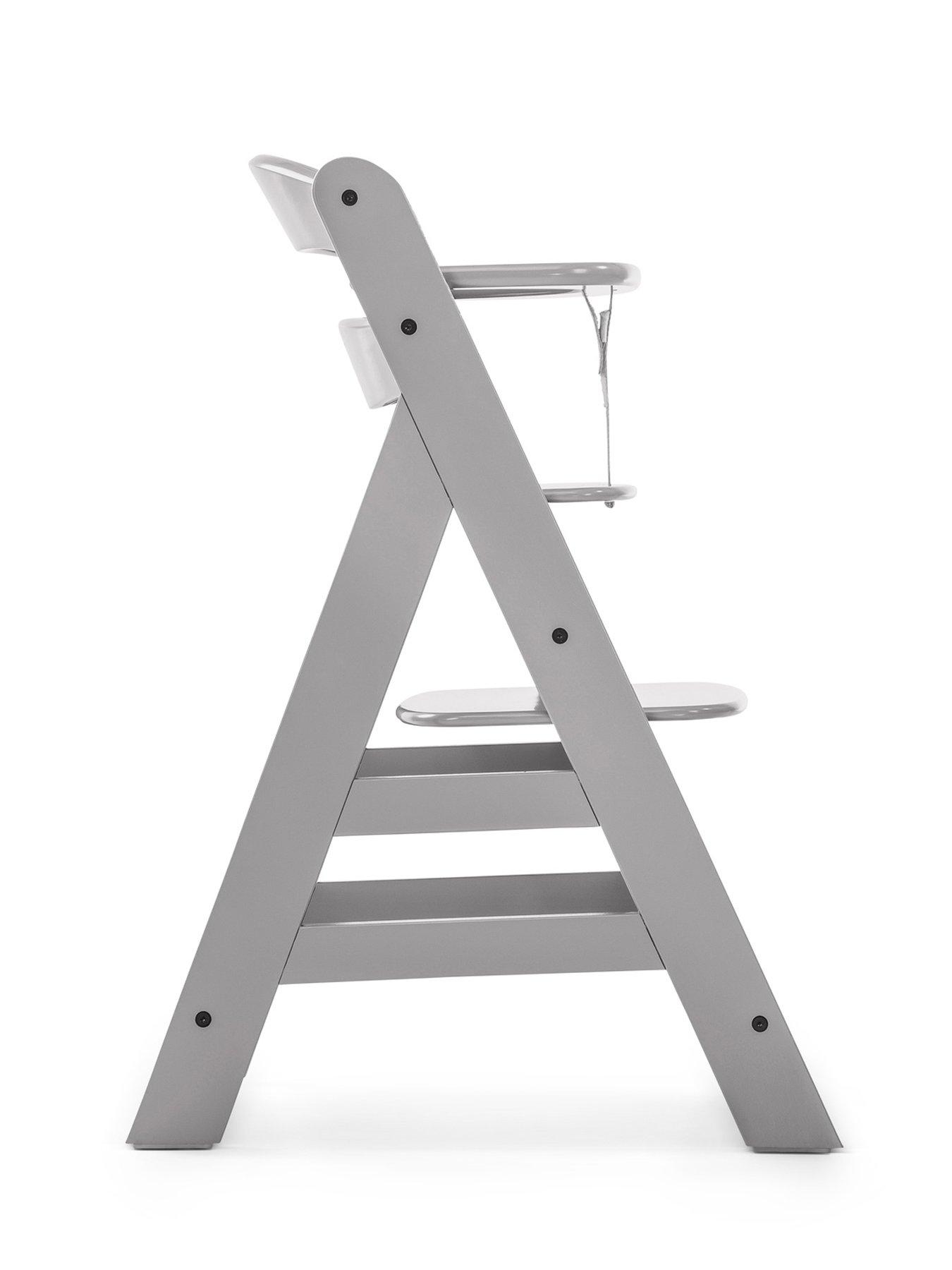 Image 3 of 7 of Hauck Alpha+ Wooden Highchair - Grey