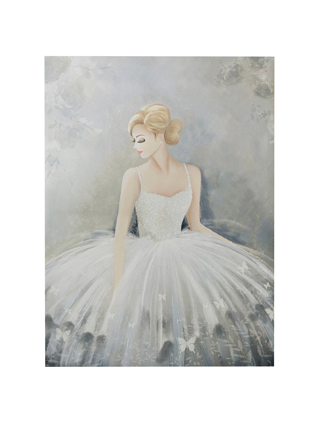 Graham & Brown Beautiful Ballerina Canvas Wall Art review