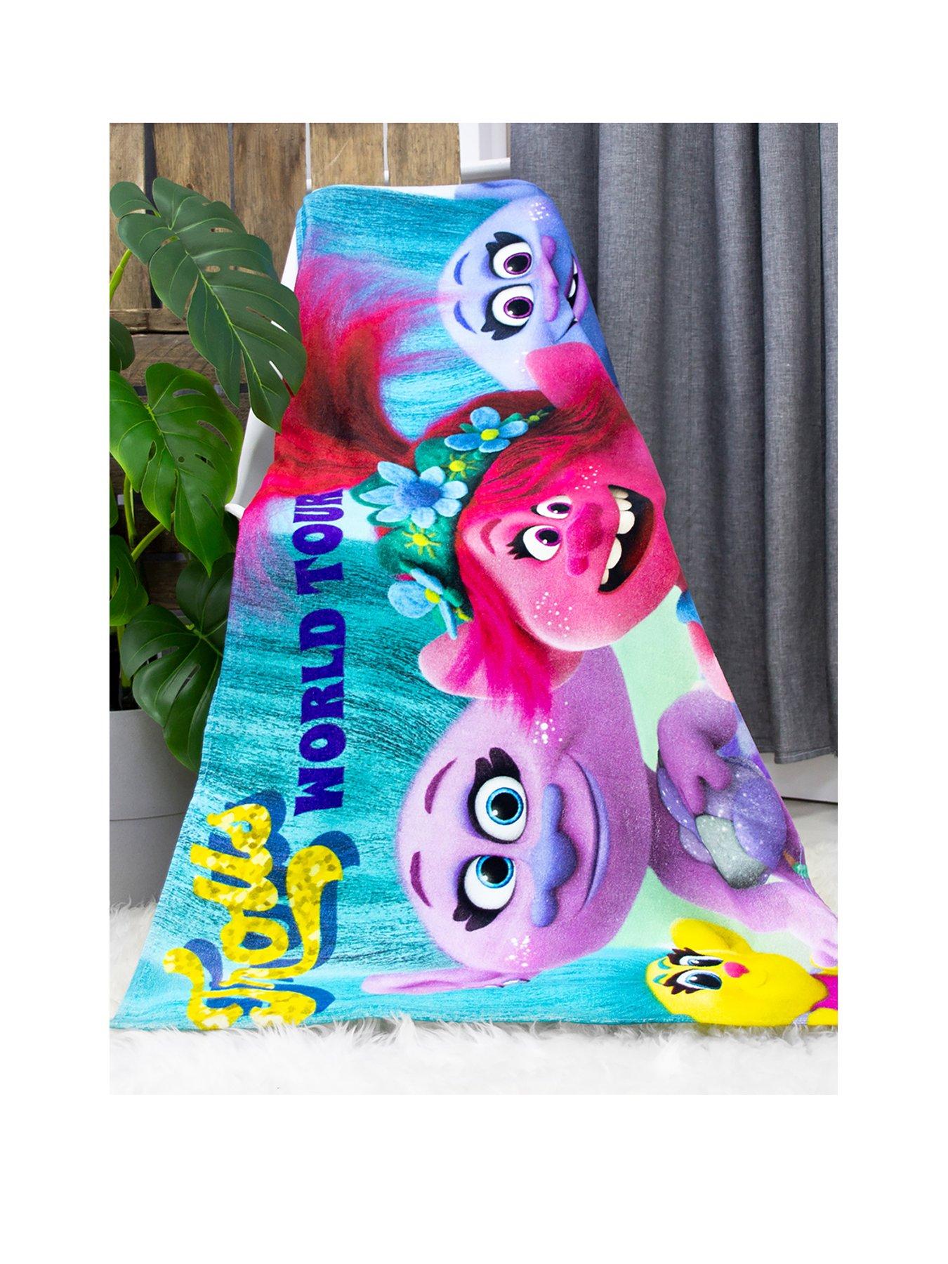 100/% Cotton Fabric Magical Trolls Poppy Cooper Guy Diamond 150cm Wide