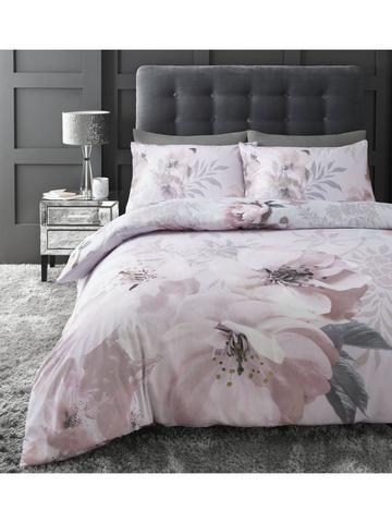 Bedding Pink Single 3ft Very, Grey Pink And White Single Bedding