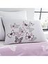  image of catherine-lansfield-butterflies-duvet-cover-set-heather