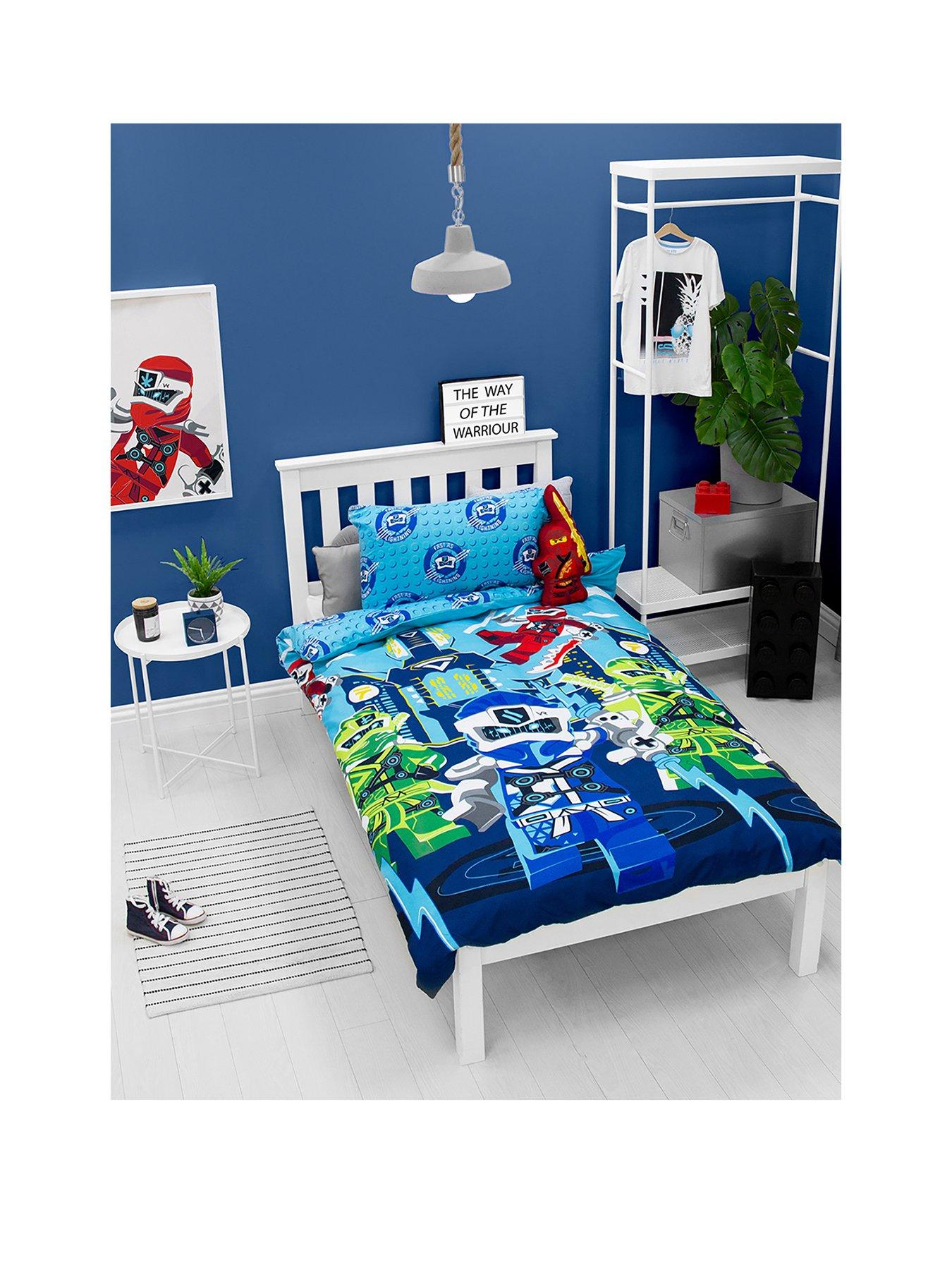 Lego Ninjago Lightning Single Duvet Cover Set Very Co Uk