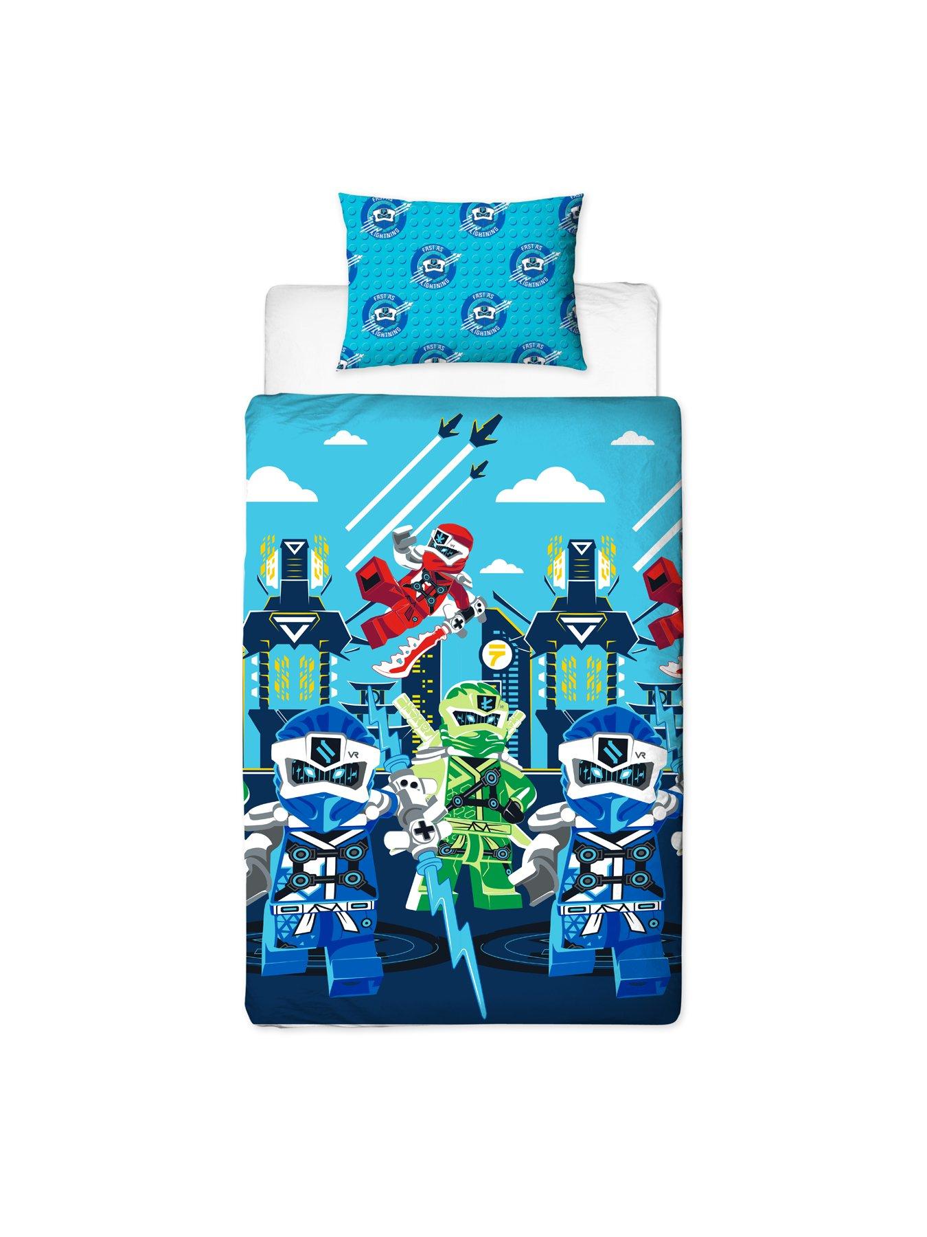 Lego Ninjago Lightning Single Duvet Cover Set Very Co Uk