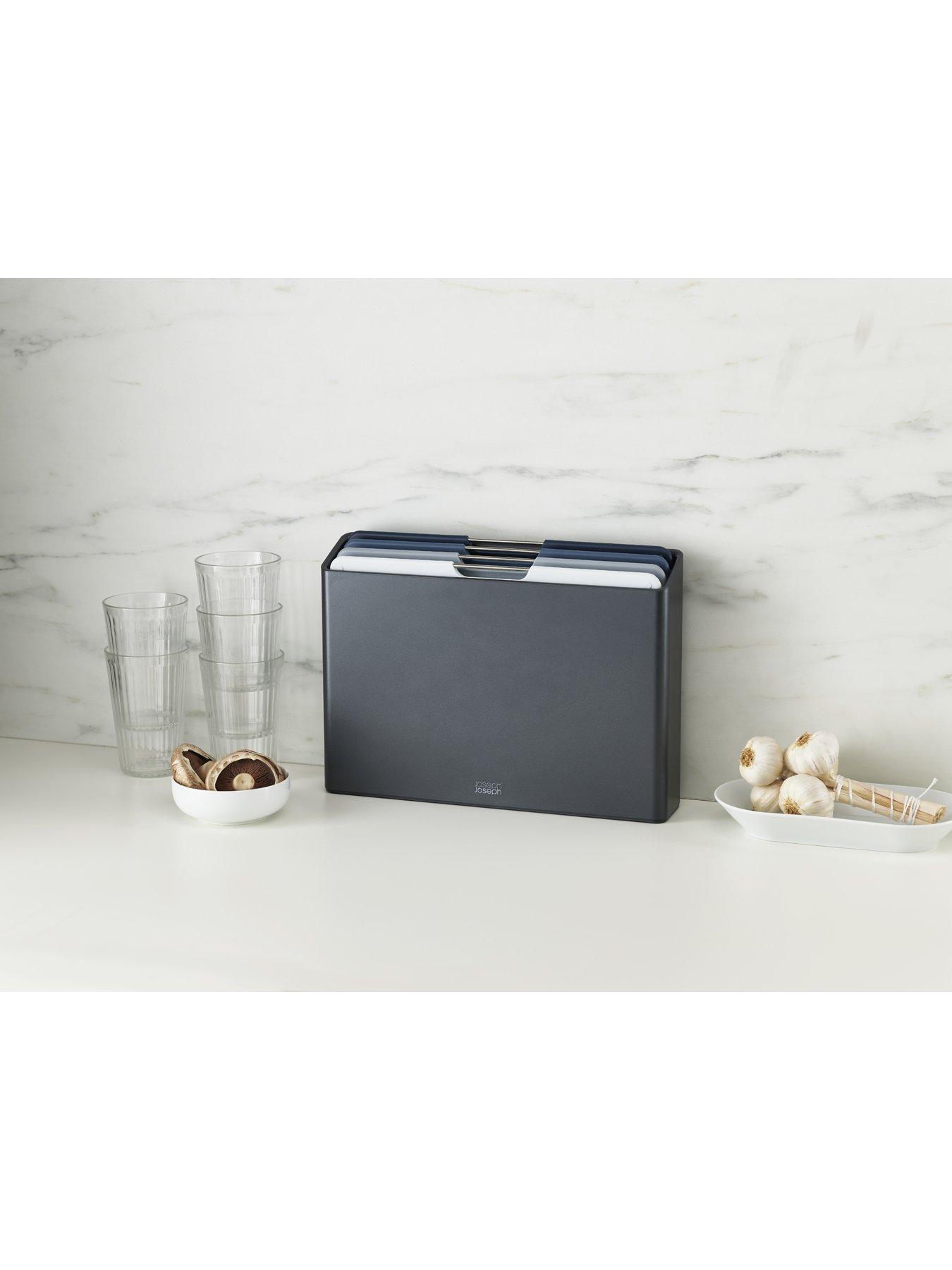 Image 3 of 7 of Joseph Joseph Large Folio 4 Piece Chopping Board Set