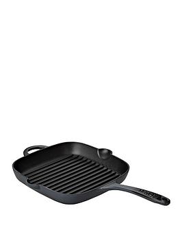 Product photograph of Denby Halo Cast Iron Griddle Pan from very.co.uk