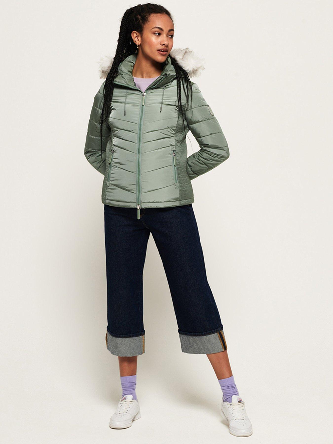superdry turquoise jacket