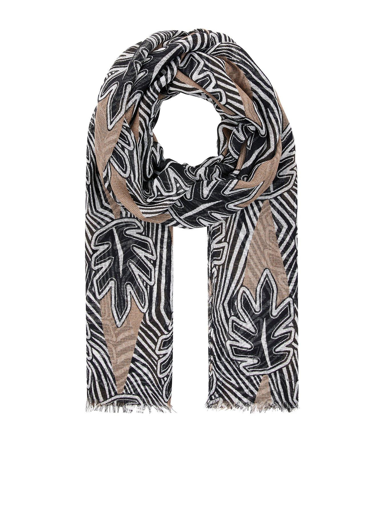 Accessorize African Geo Leaf Print Scarf review