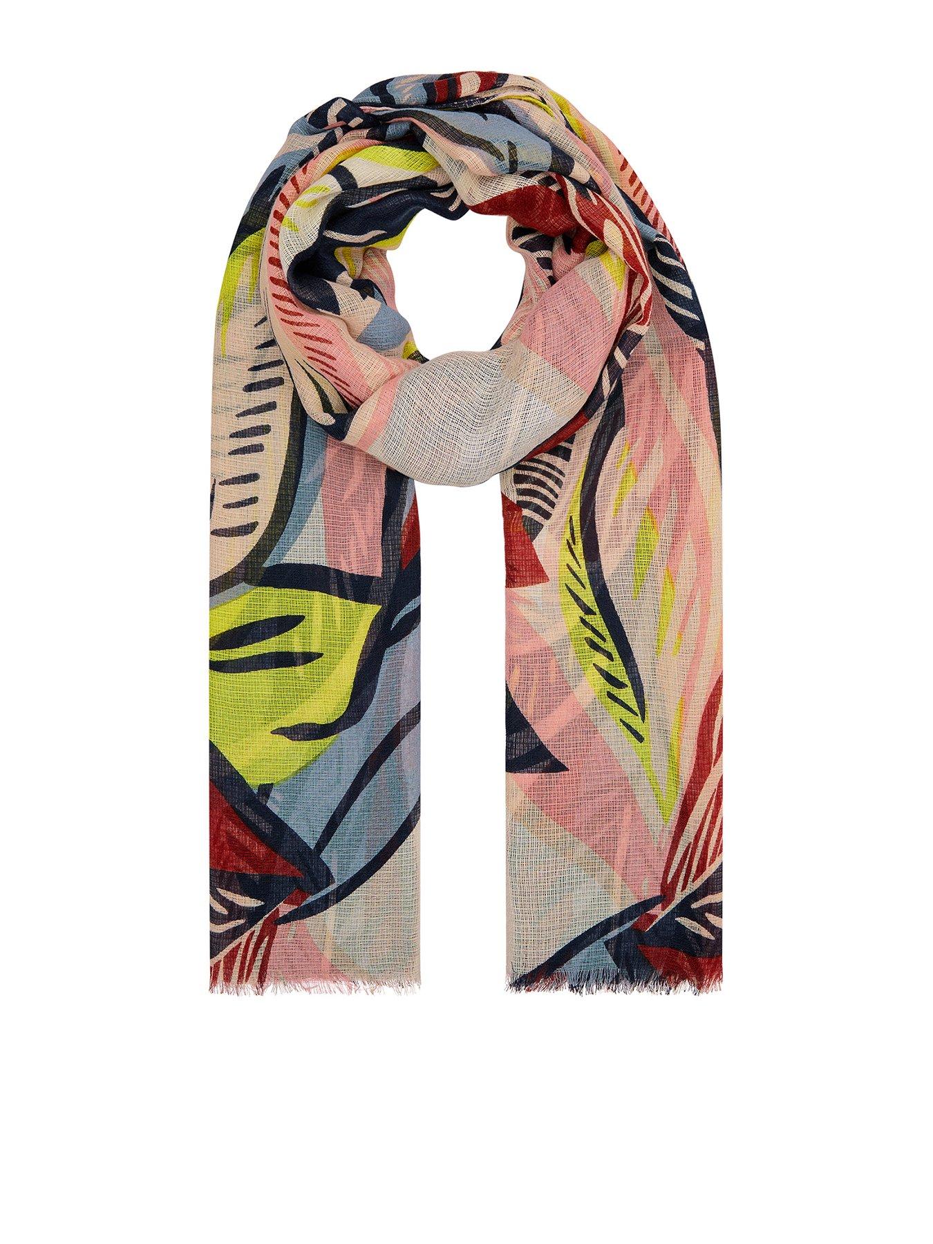 Accessorize Abstract Leaf Print Scarf review