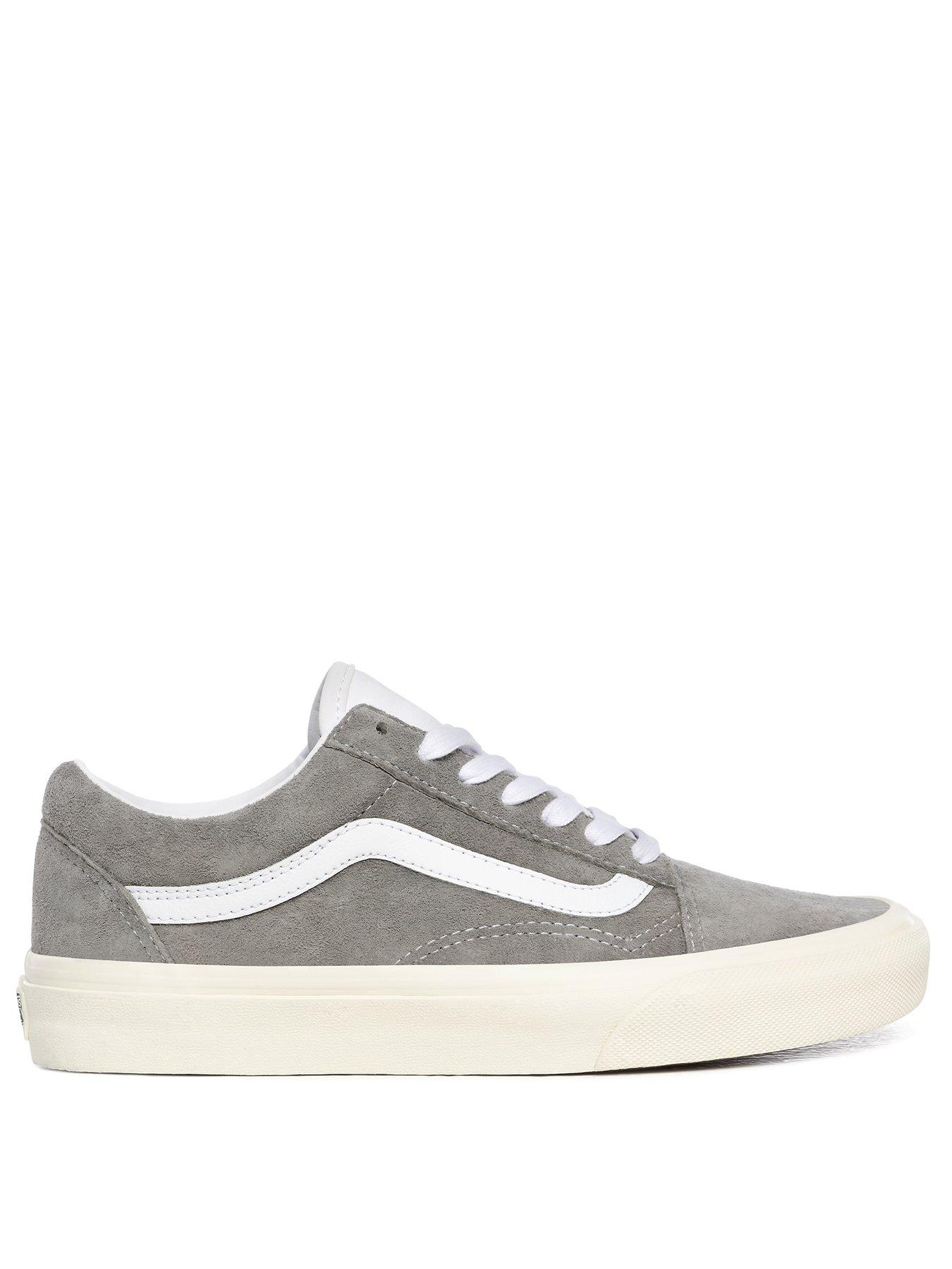 grey suede vans