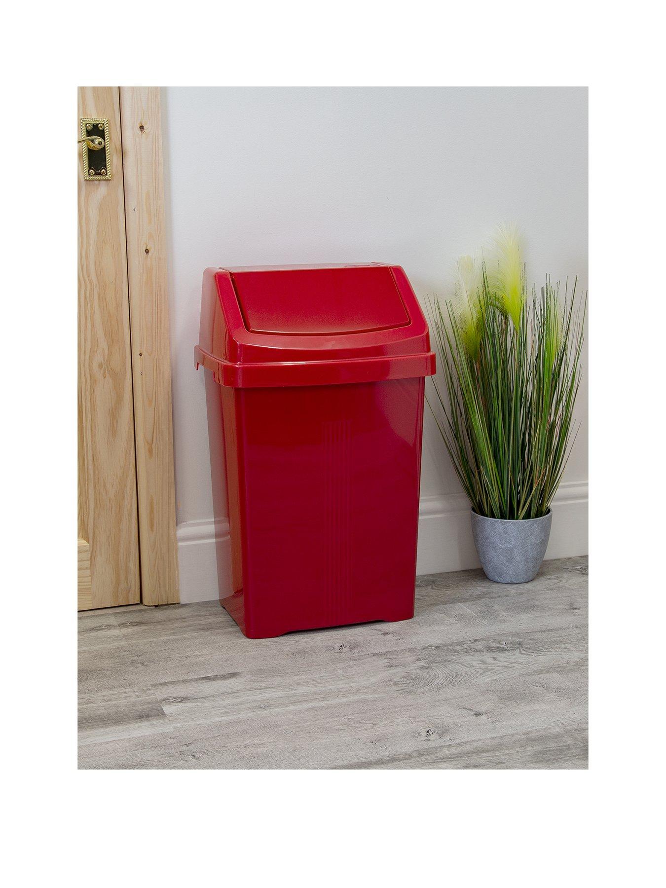 Wham Casa 50-Litre Swing Bin In Chilli Red review