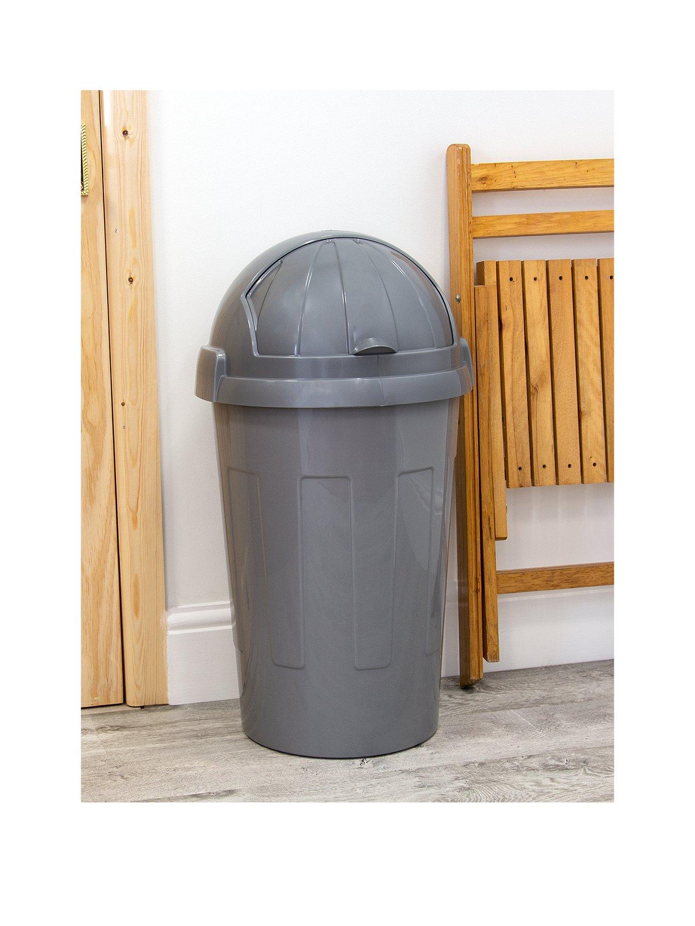 Wham Casa 50-Litre Bullet Bin In Silver review