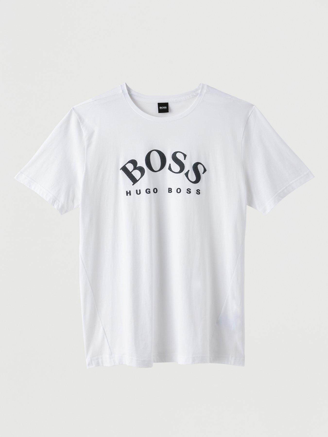 hugo boss burgundy t shirt