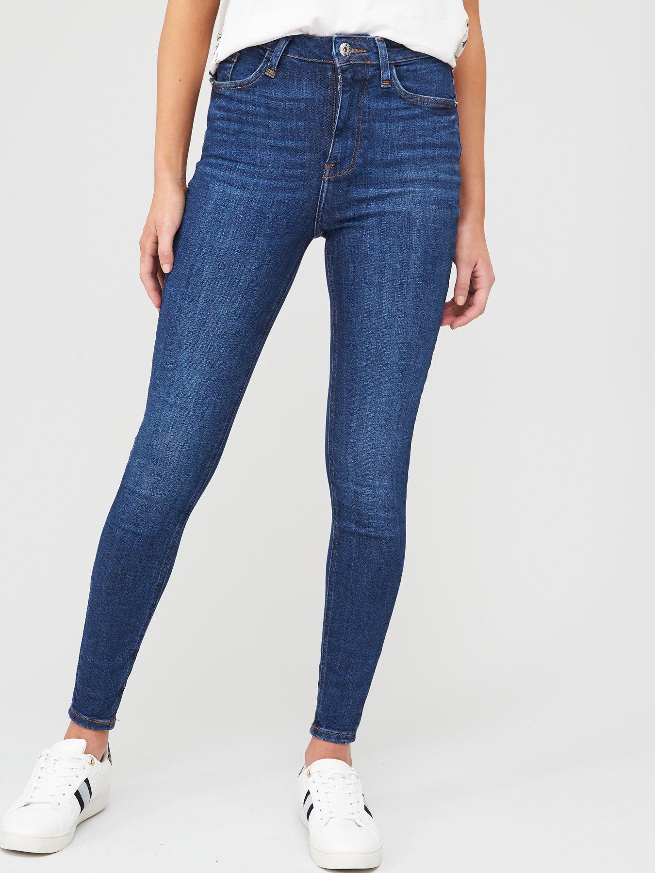 river island high rise jeans